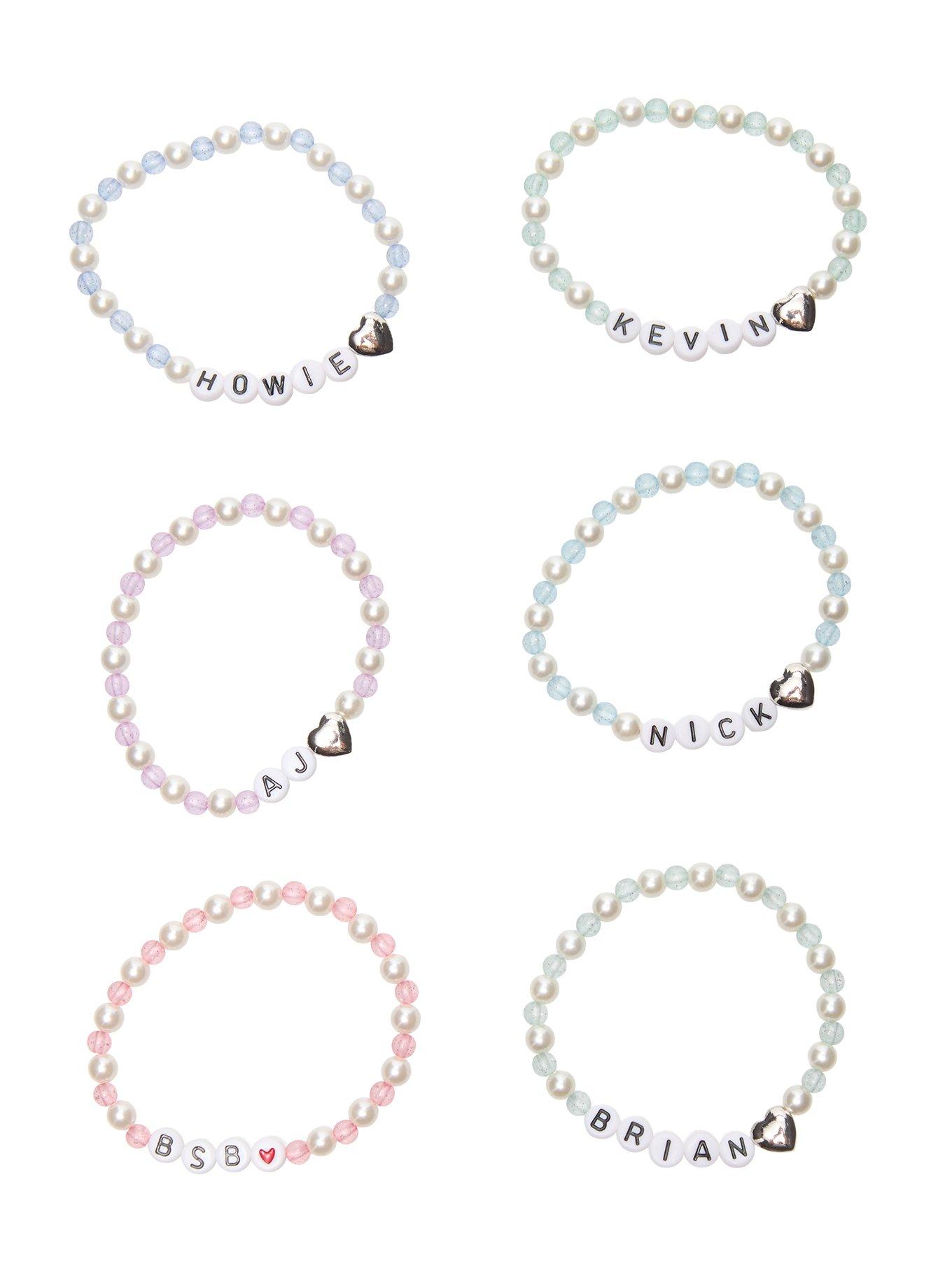 Backstreet Boys Member Bead Bracelet Set, , hi-res