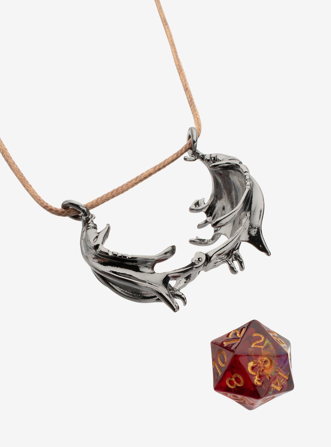 Dungeons & Dragons Caged D20 Necklace, , alternate - view 3