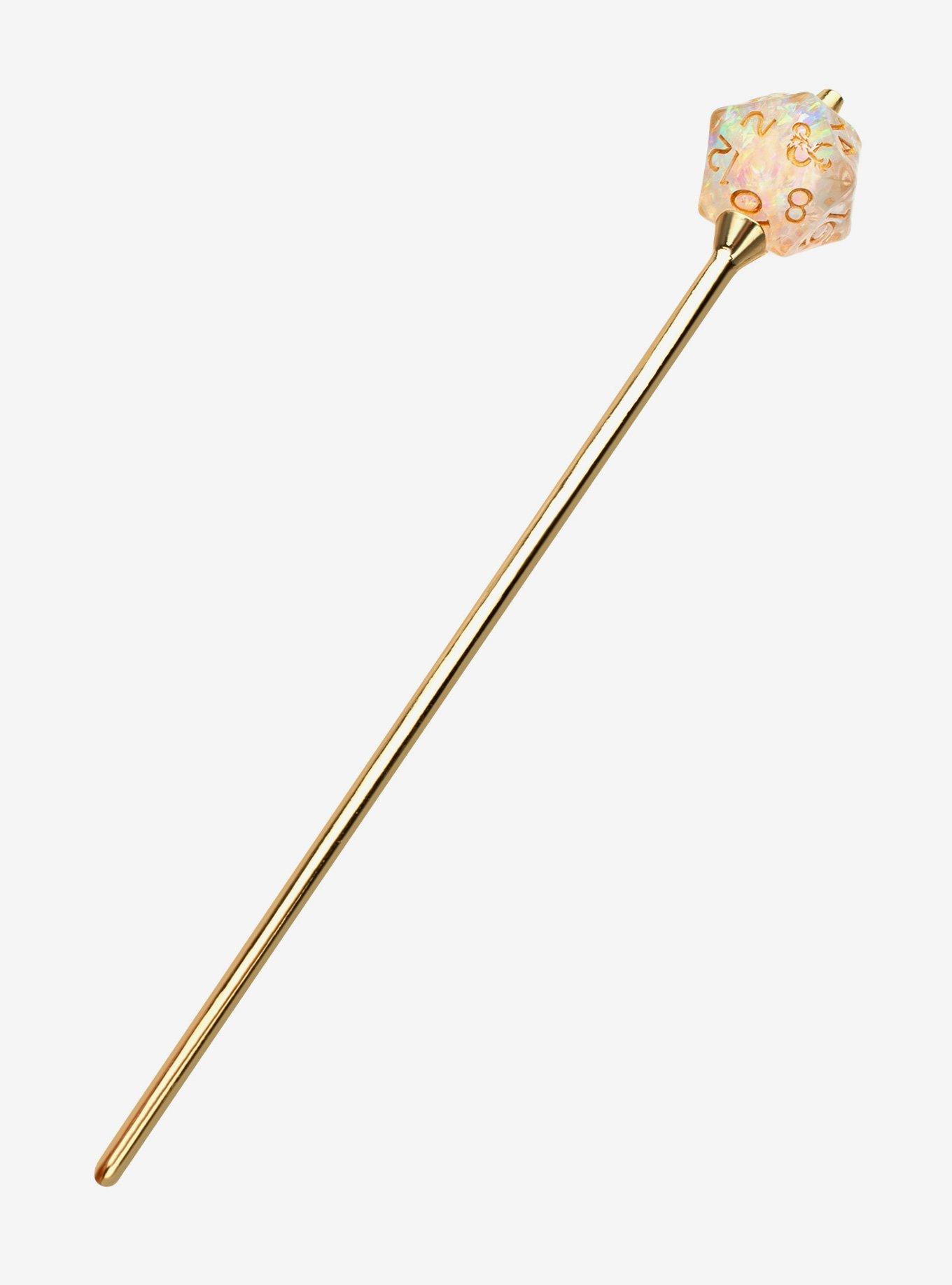 Dungeons & Dragons Iridescent D20 Hair Stick Set, , alternate - view 3