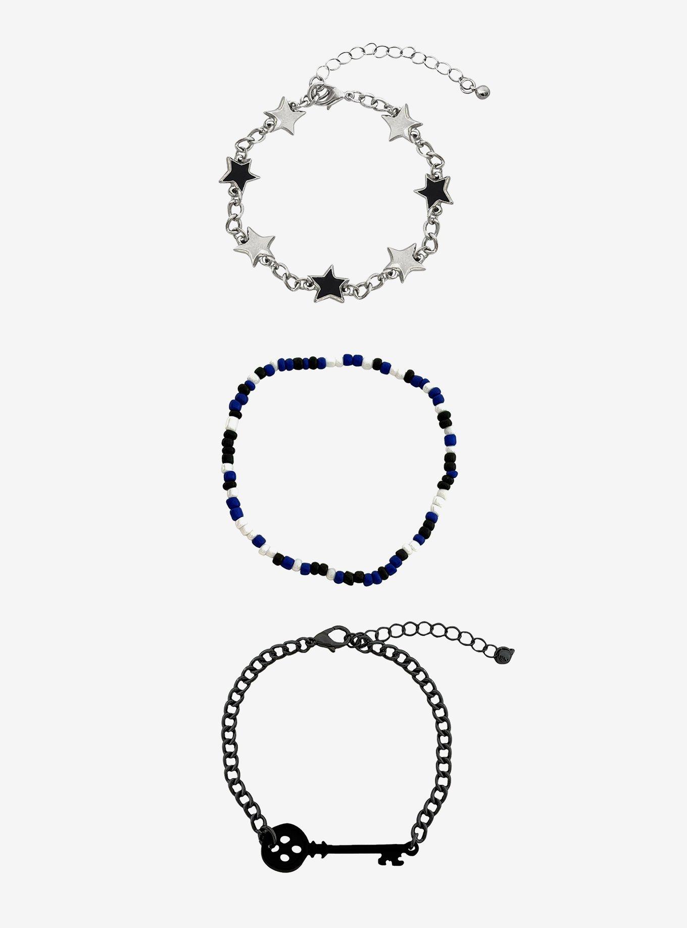 Coraline Key & Stars Bracelet Set, , hi-res