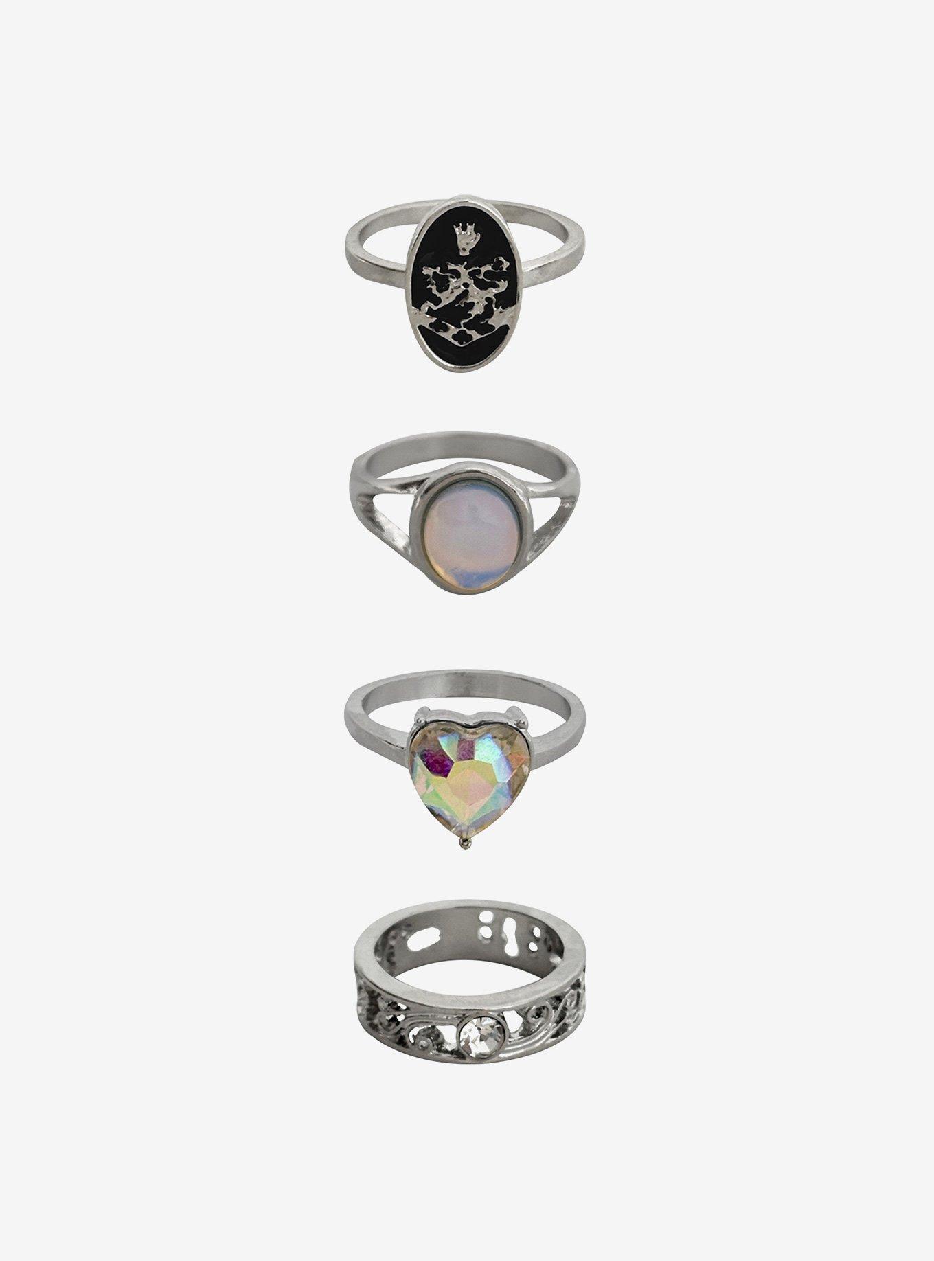 The Twilight Saga Crest Gem Ring Set, , hi-res