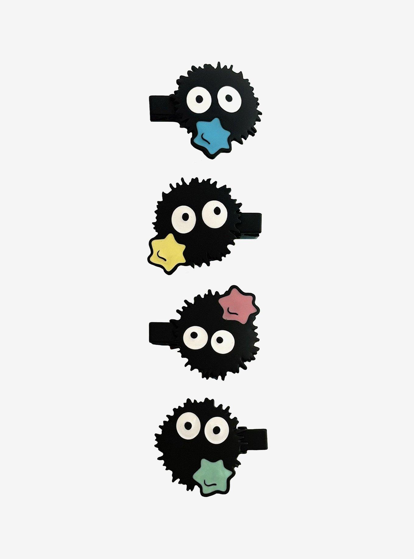 Studio Ghibli&reg; Spirited Away Soot Sprite Hair Clip Set, , hi-res