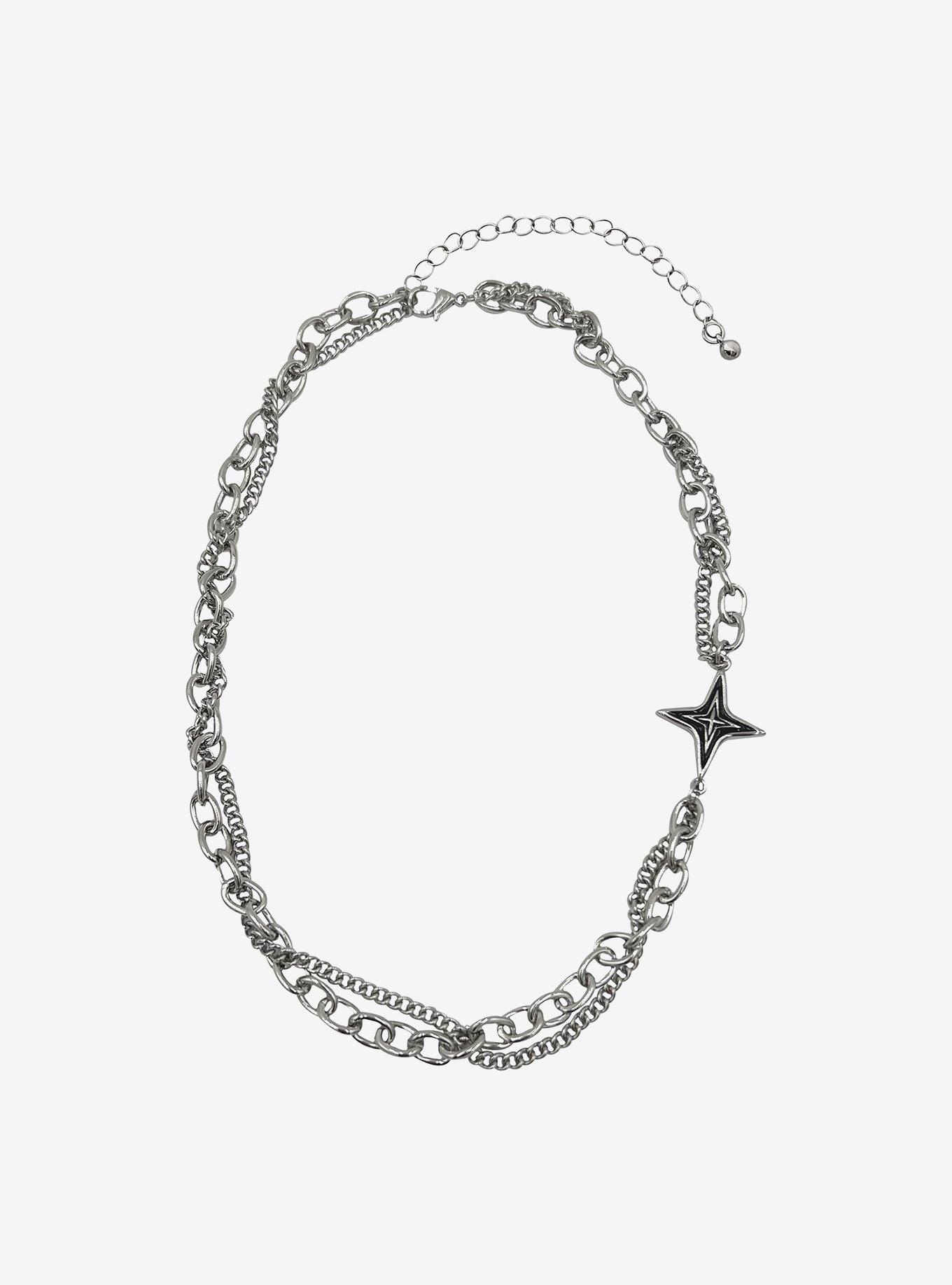 Social Collision Aurora Twisted Chain Necklace, , hi-res
