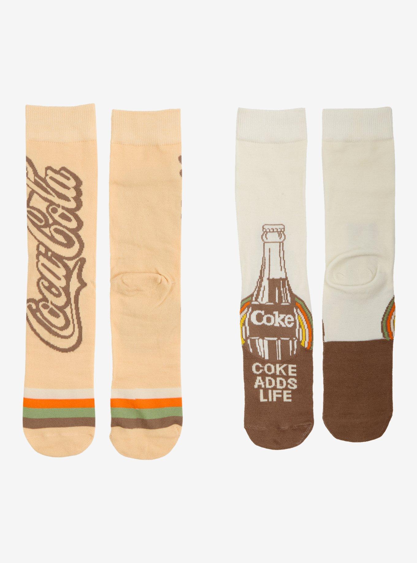 Coca-Cola Classic Crew Socks 2 Pair, , hi-res