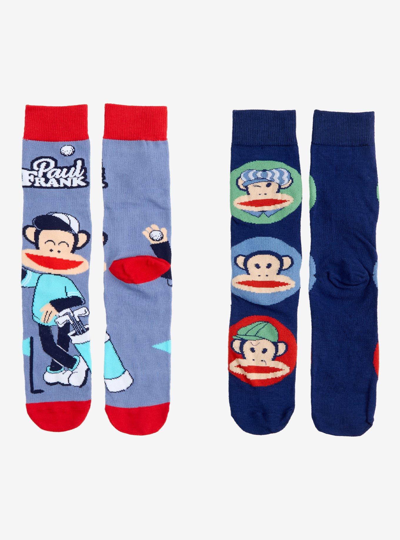 Paul Frank Julius Golf Crew Socks 2 Pair, , hi-res