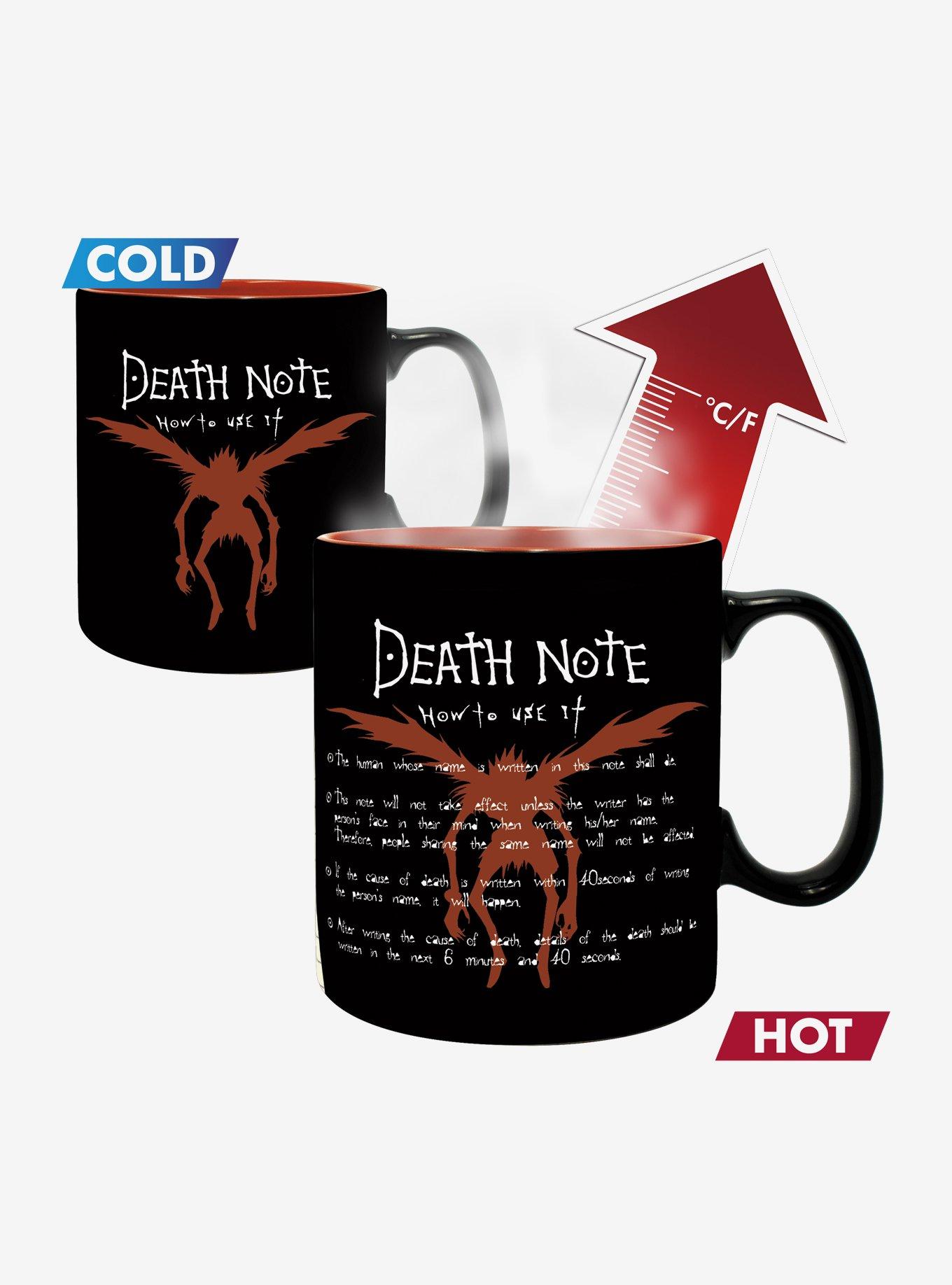 Death Note Coaster Mug and Glass Bundle, , alternate