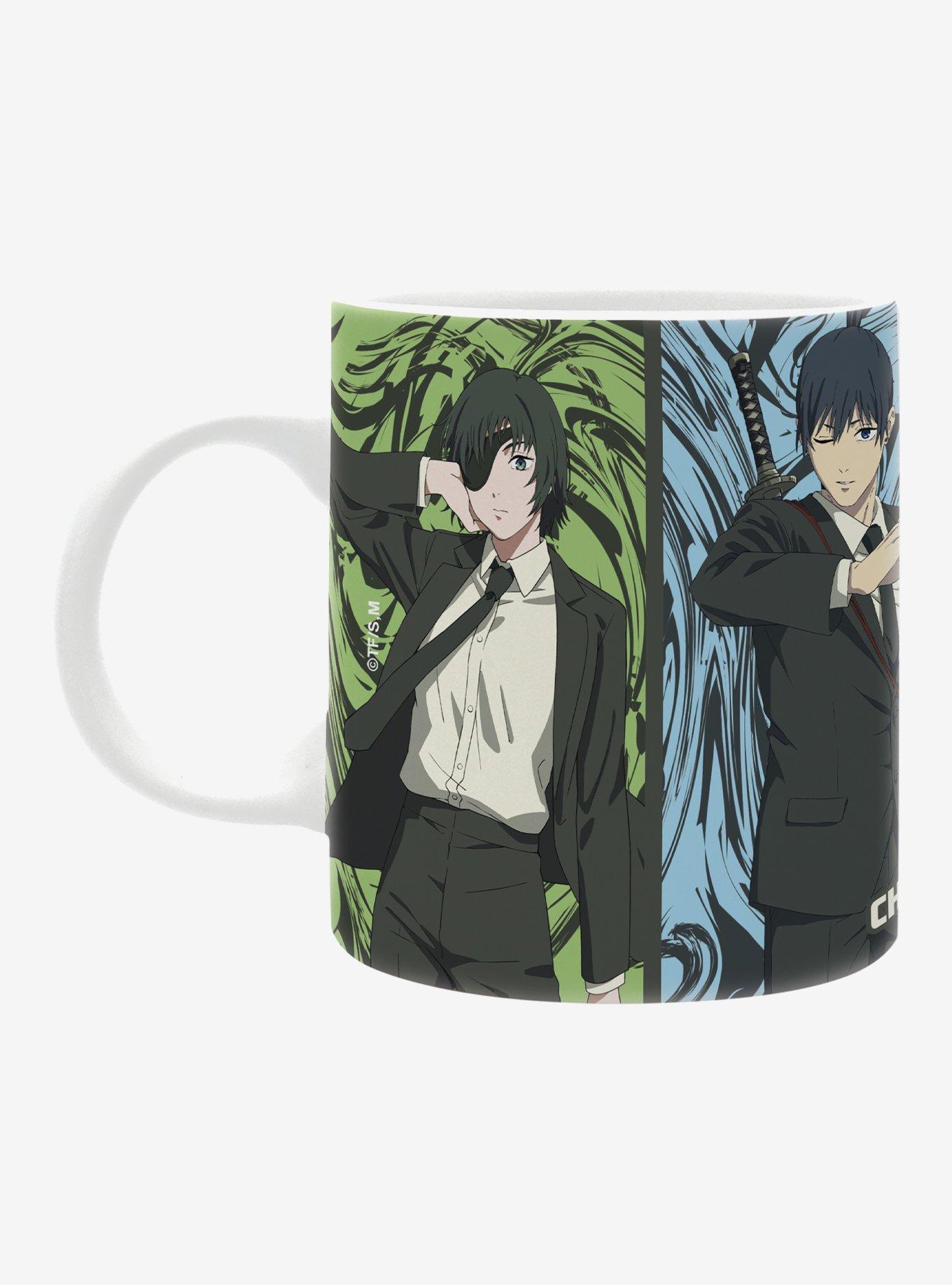 Chainsaw Man Glass Mug & Water Bottle Bundle, , alternate