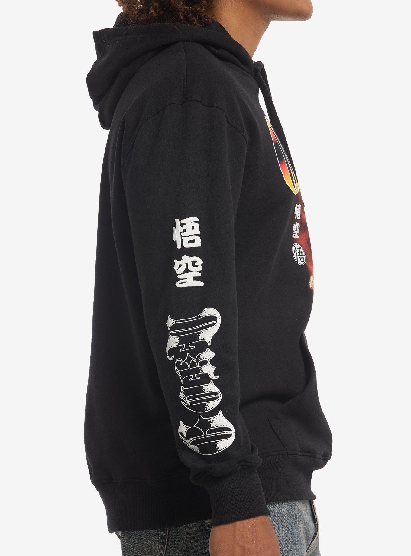 Dragon Ball Z Super Saiyan Goku Hoodie, BLACK, alternate - view 5