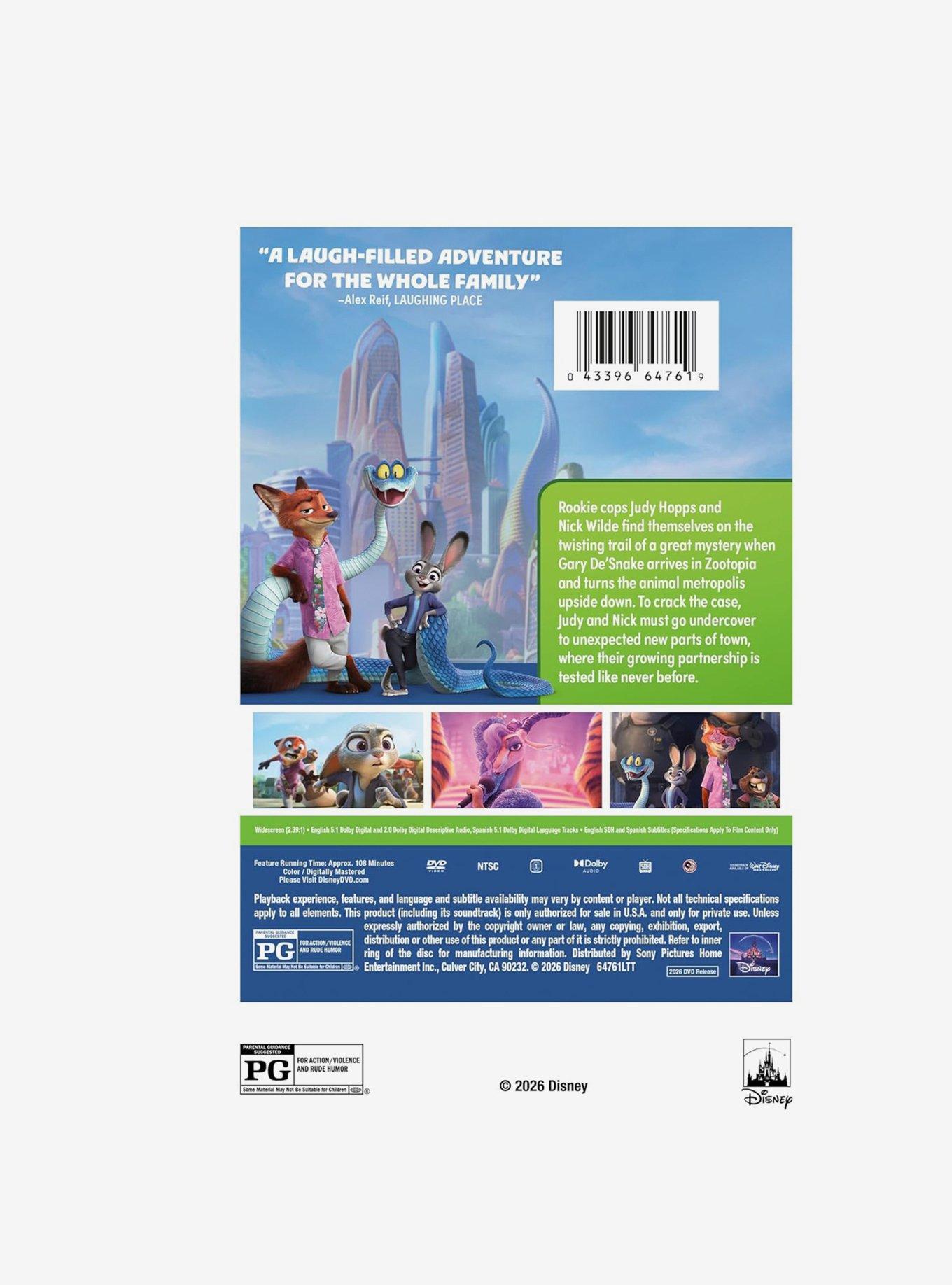 Zootopia 2 DVD, , hi-res