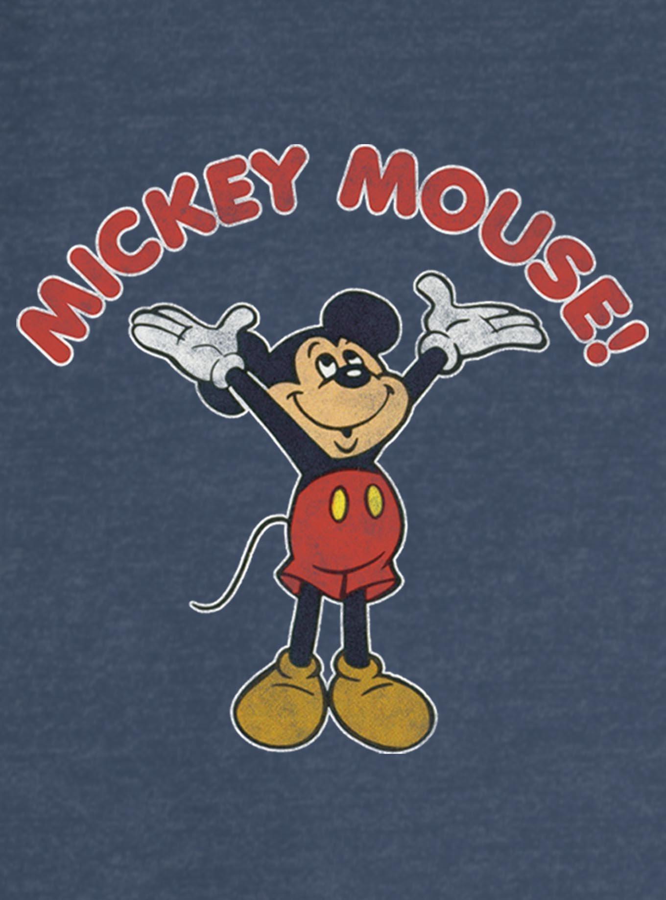 Disney Mickey Mouse Retro Mickey Girls Slouchy Sweatshirt, , hi-res