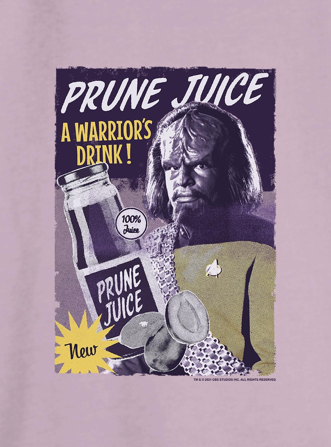 Star Trek Prune Juice Warrior's Drink Girls Slouchy Sweatshirt, , hi-res