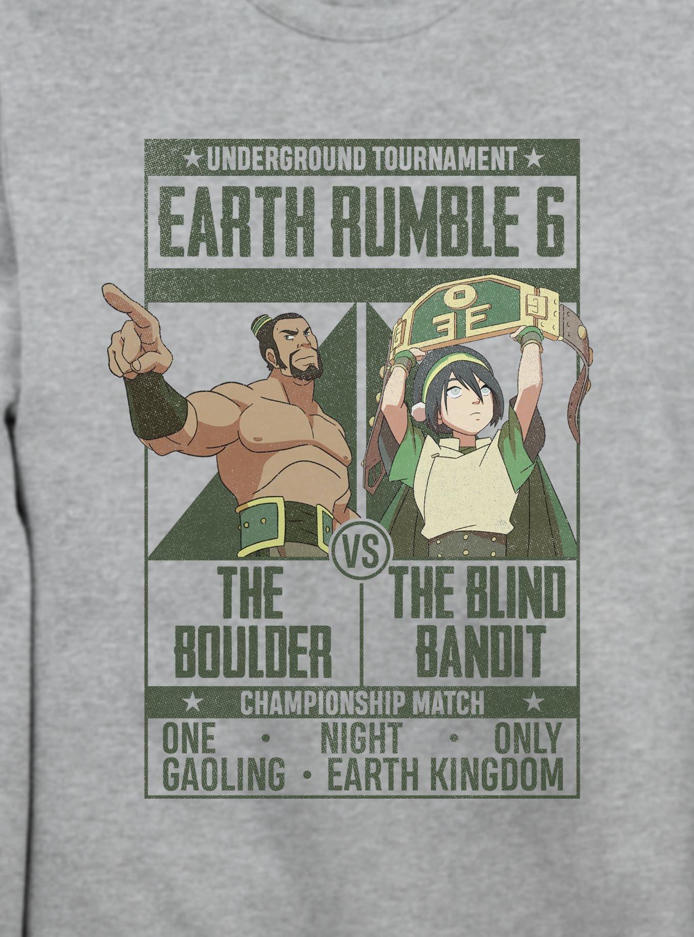 Avatar: The Last Airbender Earth Rumble 6 Sweatshirt, , hi-res