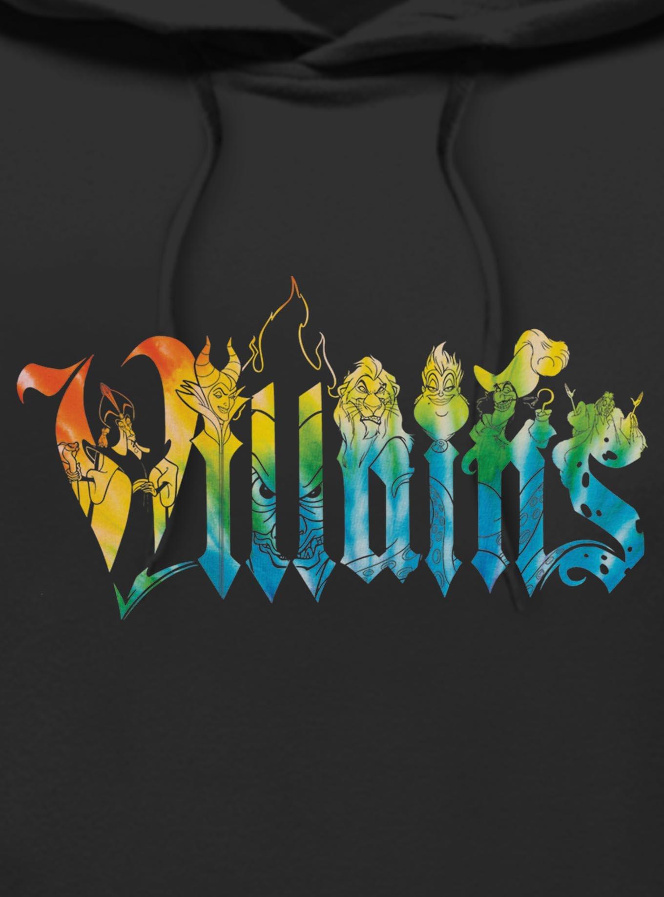 Disney Villains Character Letter Hoodie, , hi-res
