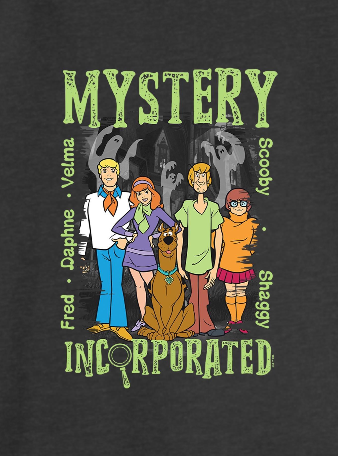 Scooby-Doo Mystery Inc Crew Girls Slouchy Sweatshirt, , hi-res