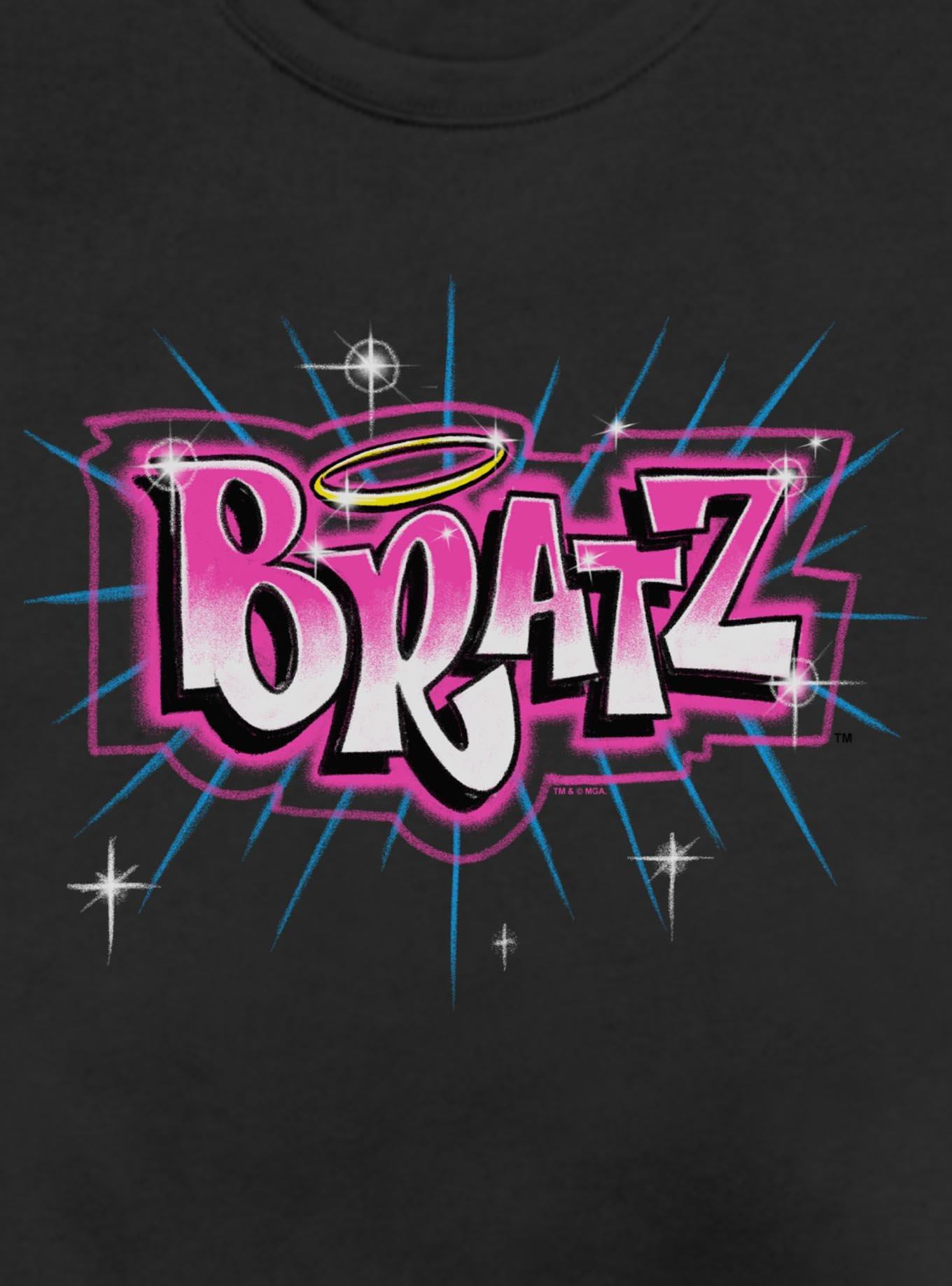 Bratz Logo Spray Paint Sweatshirt, , hi-res