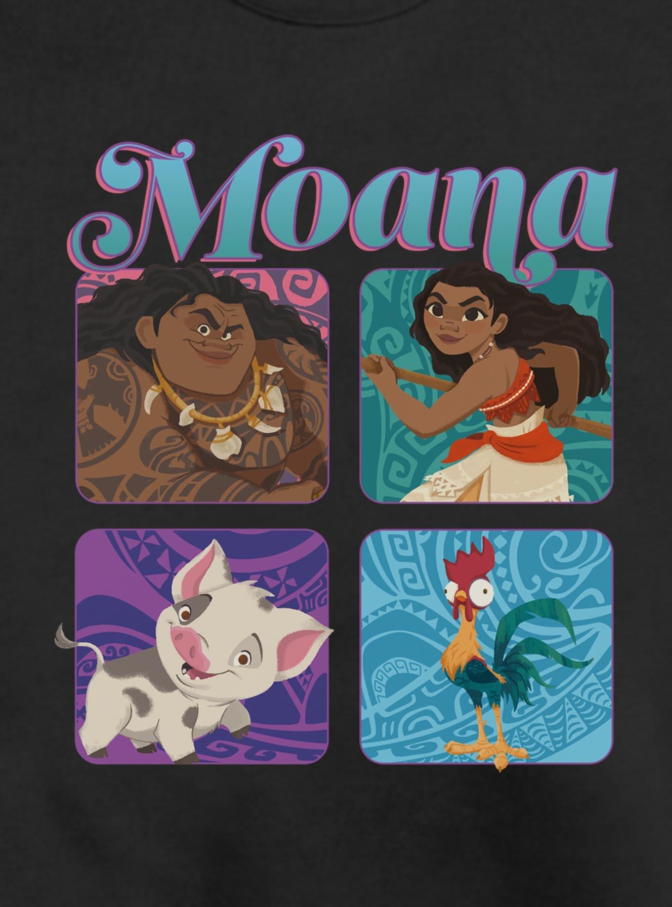 Disney Moana Boxed Up Characters Sweatshirt, , hi-res