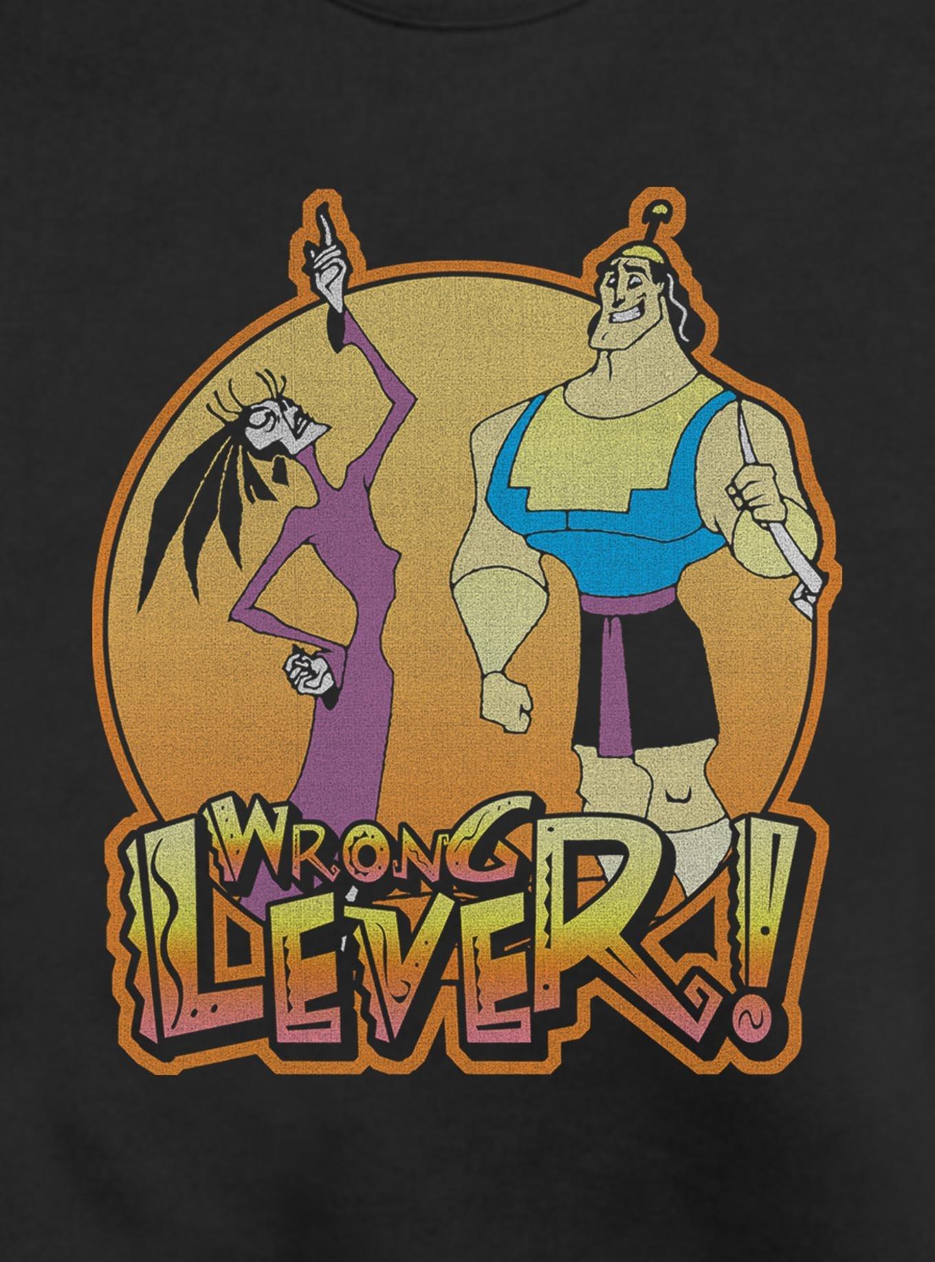 Disney The Emperor's New Groove Wrong Lever Sweatshirt, , hi-res