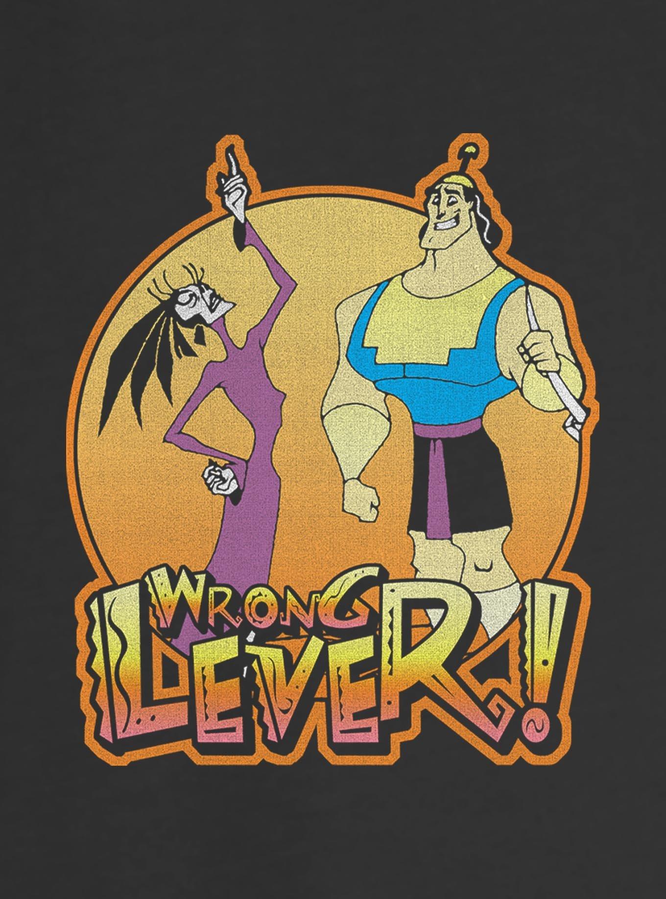 Disney The Emperor's New Groove Wrong Lever Girls Slouchy Sweatshirt, , hi-res