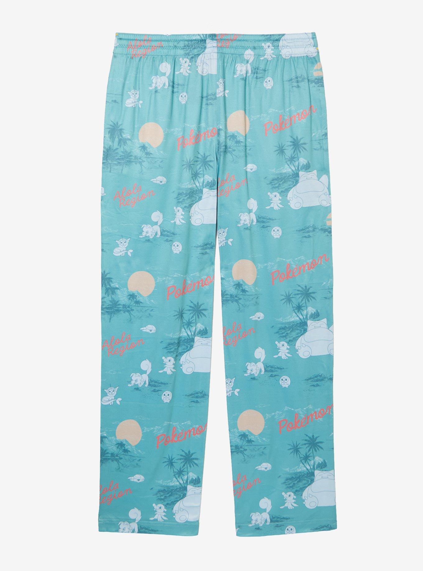 Pok&eacute;mon Alola Islands Sleep Pants - BoxLunch Exclusive, ORANGE, alternate - view 2
