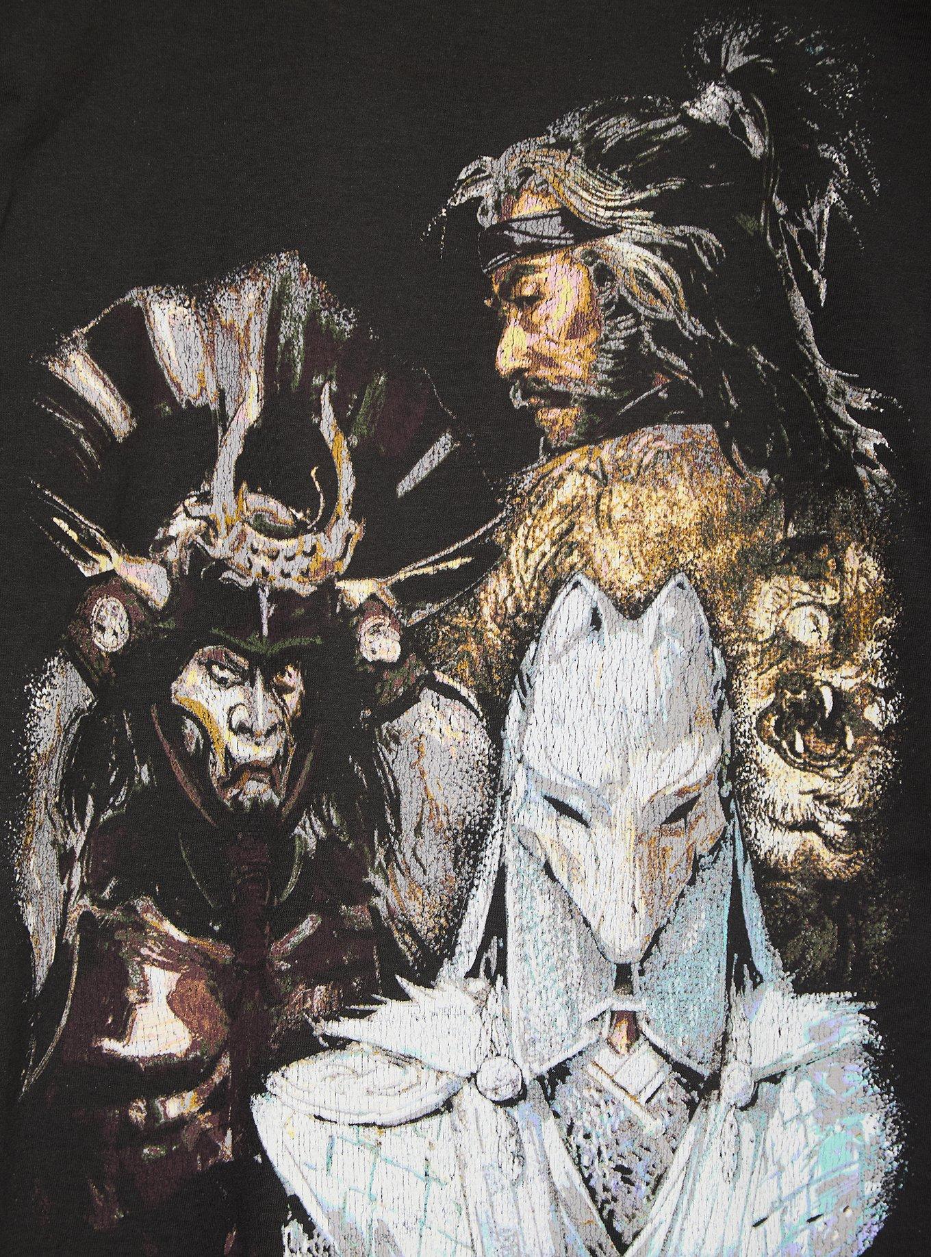Ghost of Yotei 6 Graphic T-Shirt &mdash; BoxLunch Exclusive, BLACK, alternate - view 4