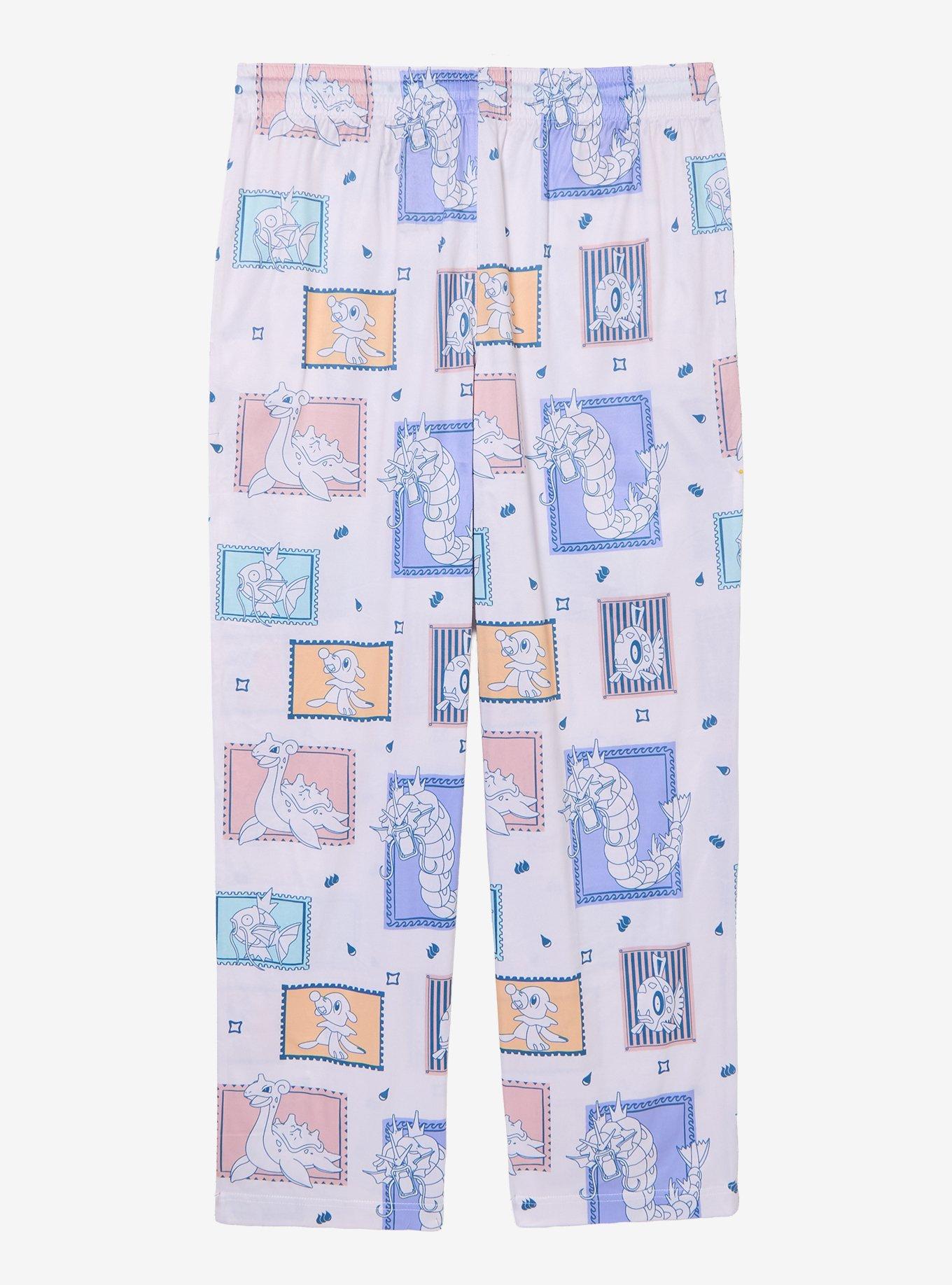 Pok&eacute;mon Alola Region Tonal Stamps Sleep Pants - BoxLunch Exclusive, IVORY, alternate - view 2