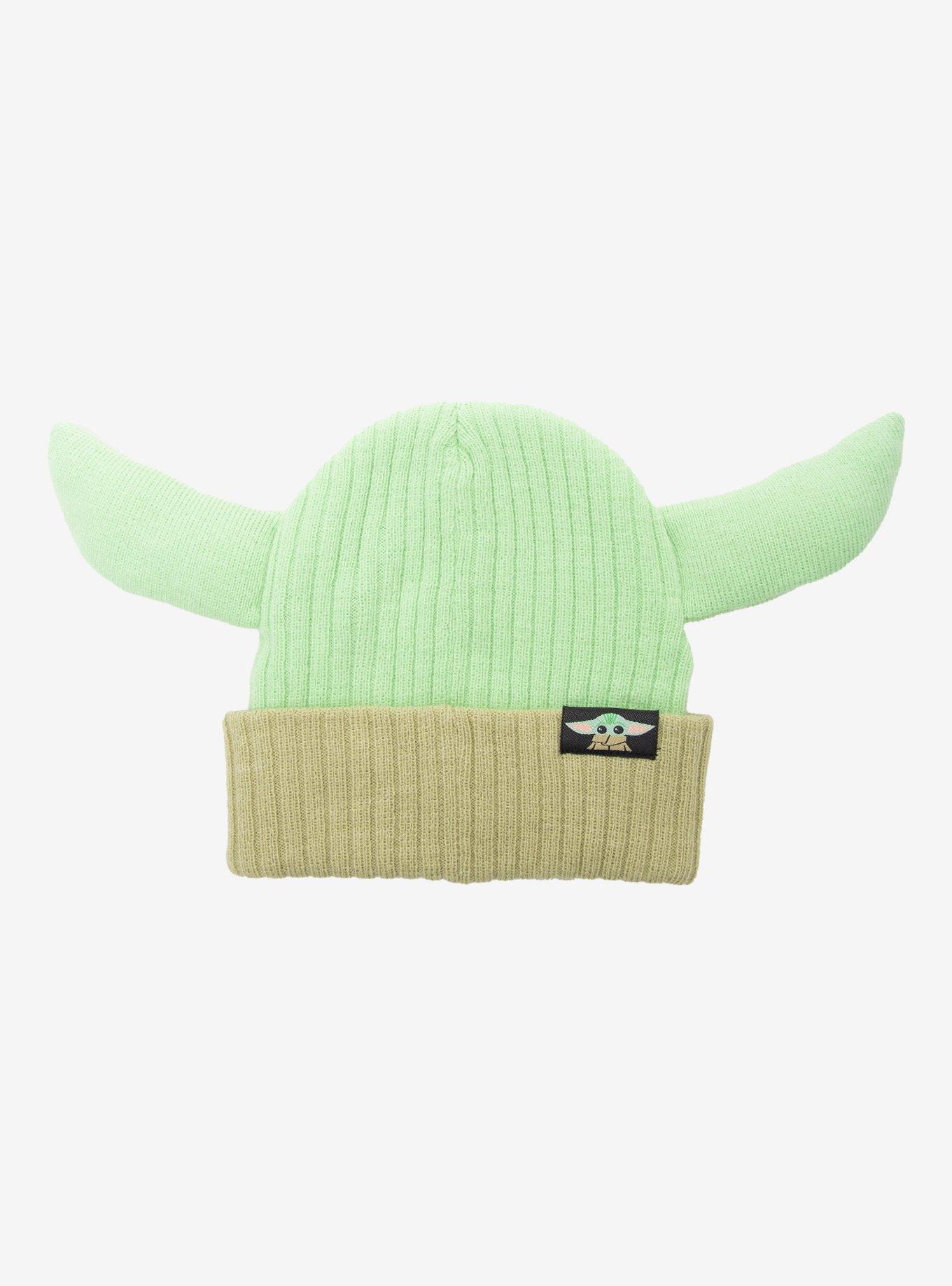 Star Wars The Mandalorian Grogu Figural Beanie - BoxLunch Exclusive
