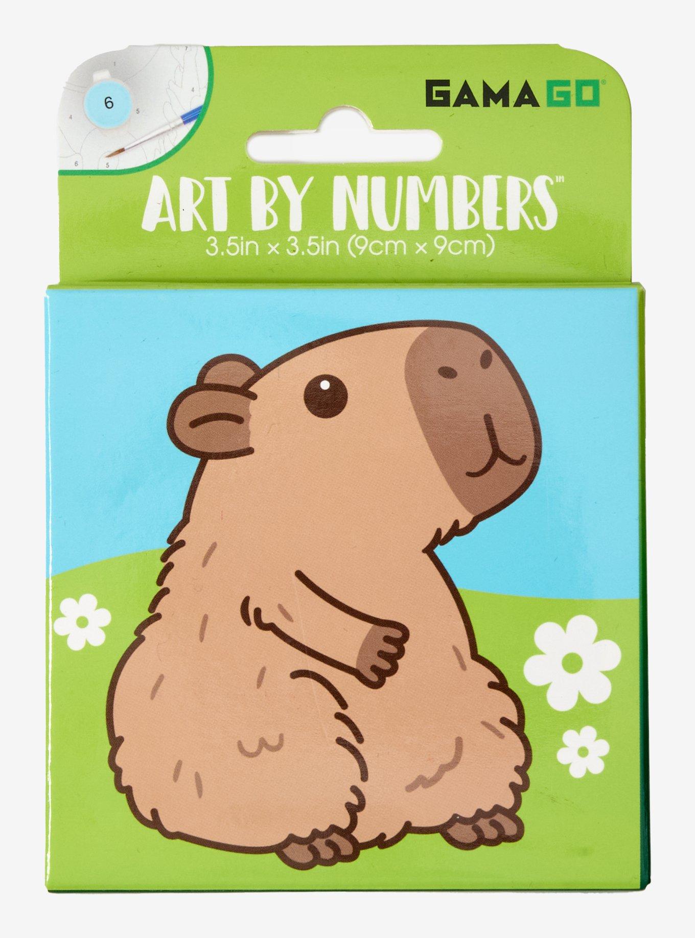 Capybara Mini Art By Numbers, , alternate