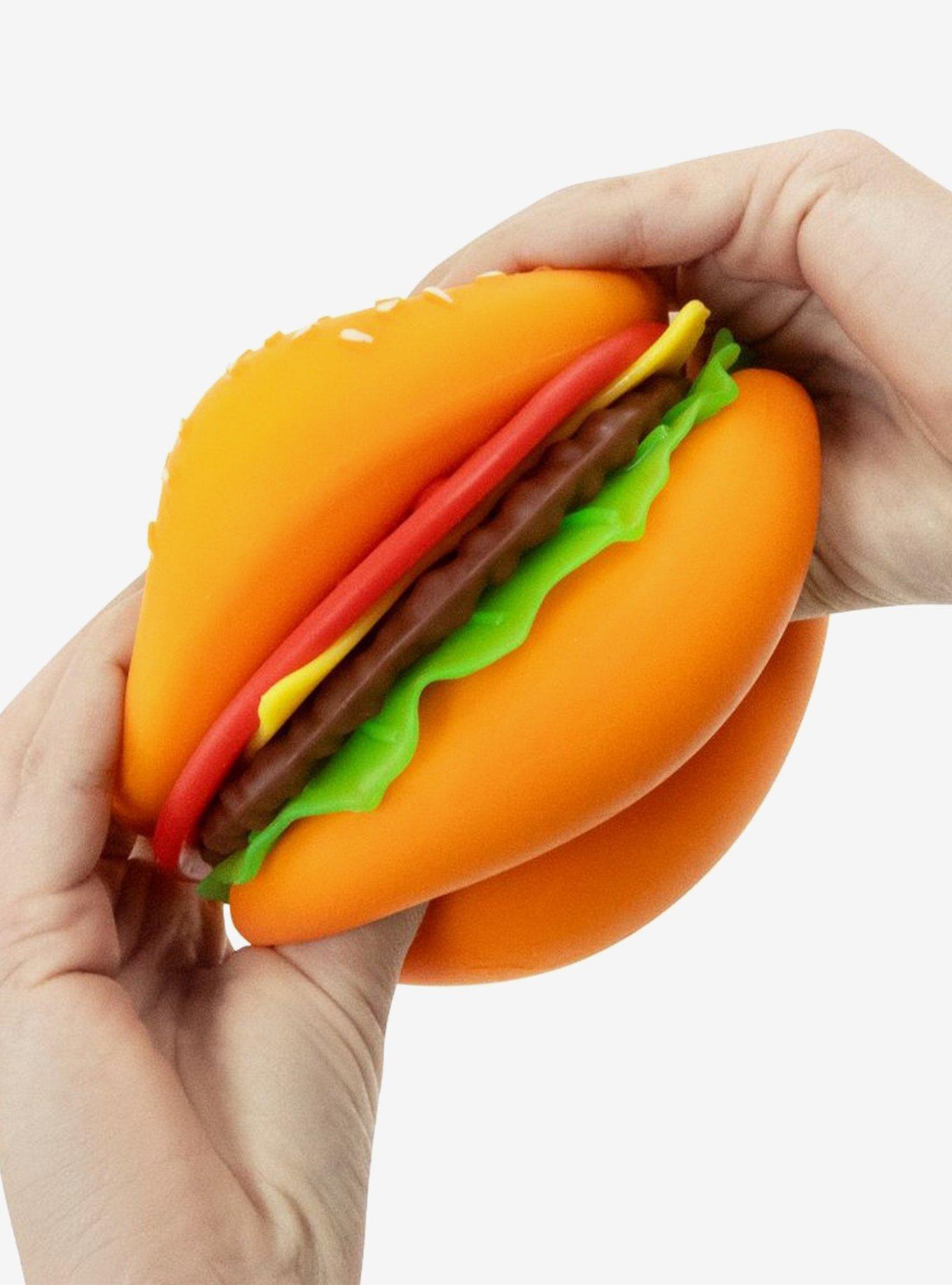 Jumbo Peel 'N Stack Burger Squishy Toy, , alternate - view 5