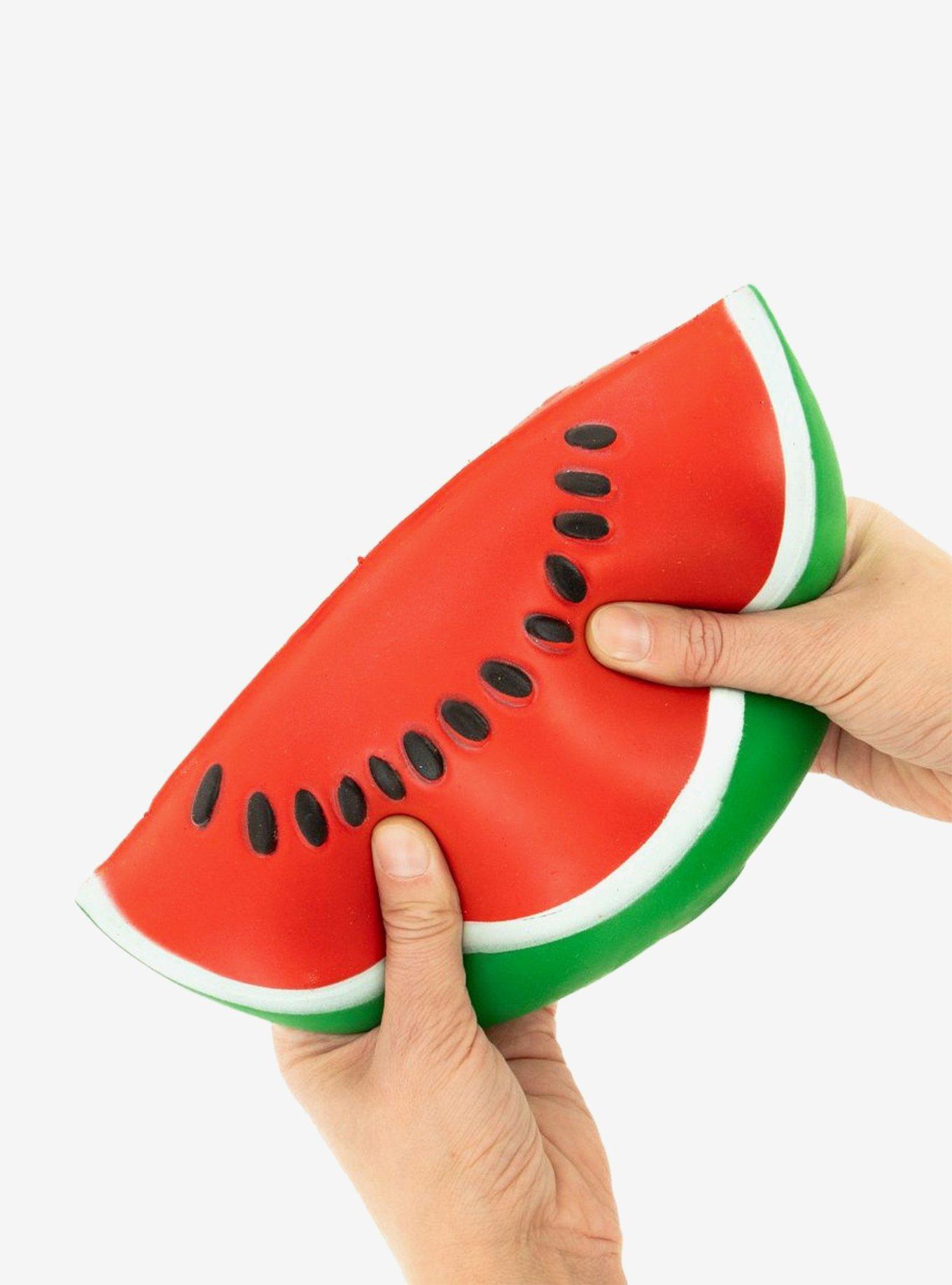 Jumbo Watermelon Slice Squishy Toy
