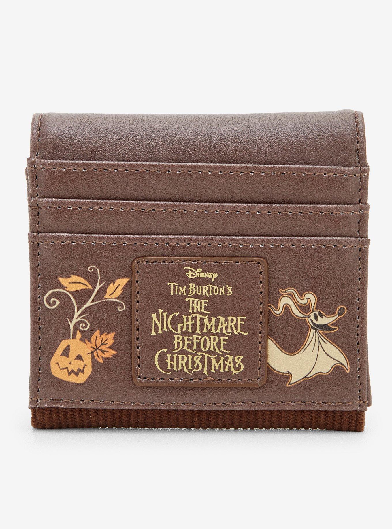 Her Universe The Nightmare Before Christmas Harvest Corduroy Mini Wallet, , alternate - view 3