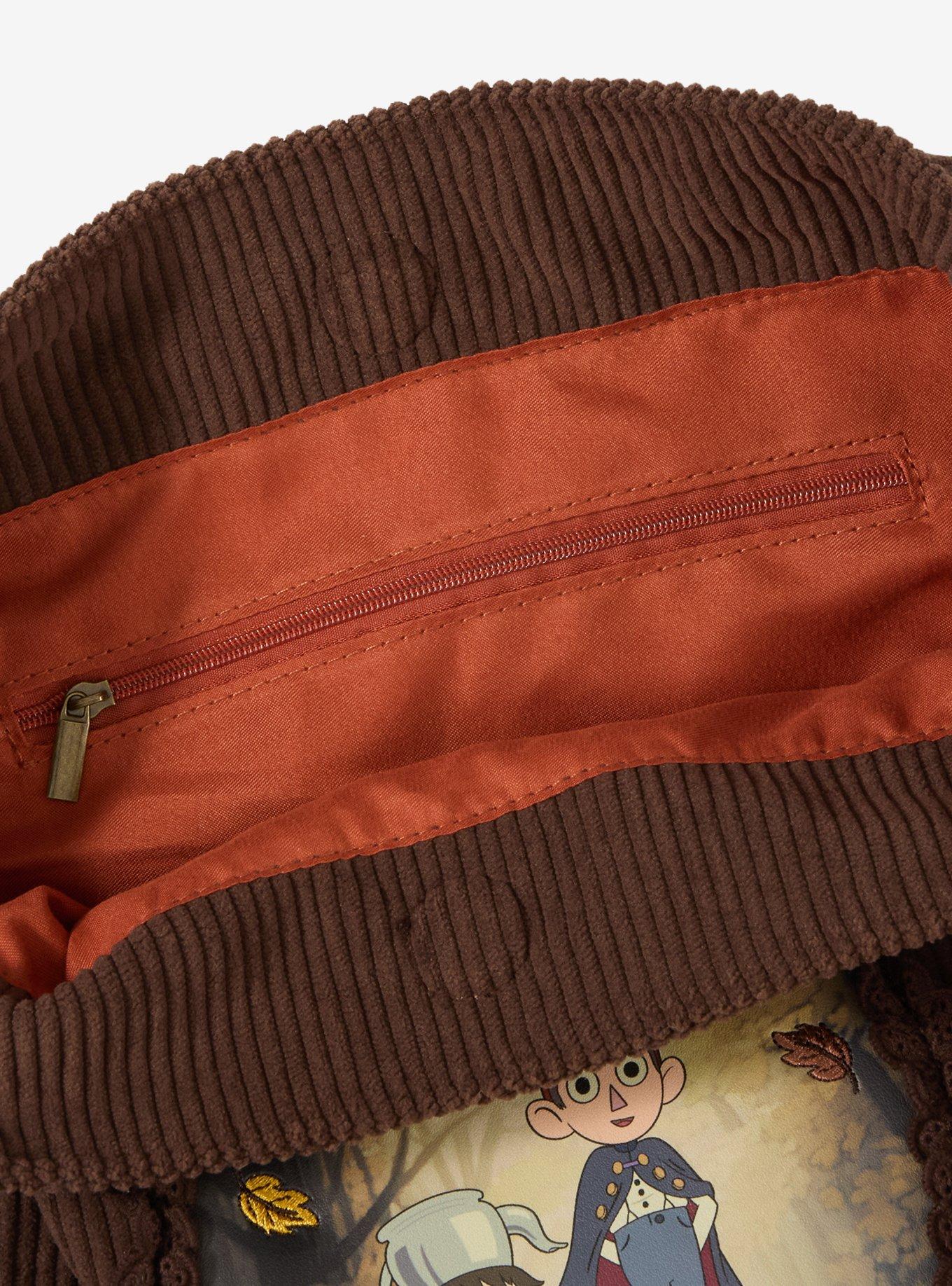 Over The Garden Wall Portrait Corduroy Tote Bag, , alternate - view 3