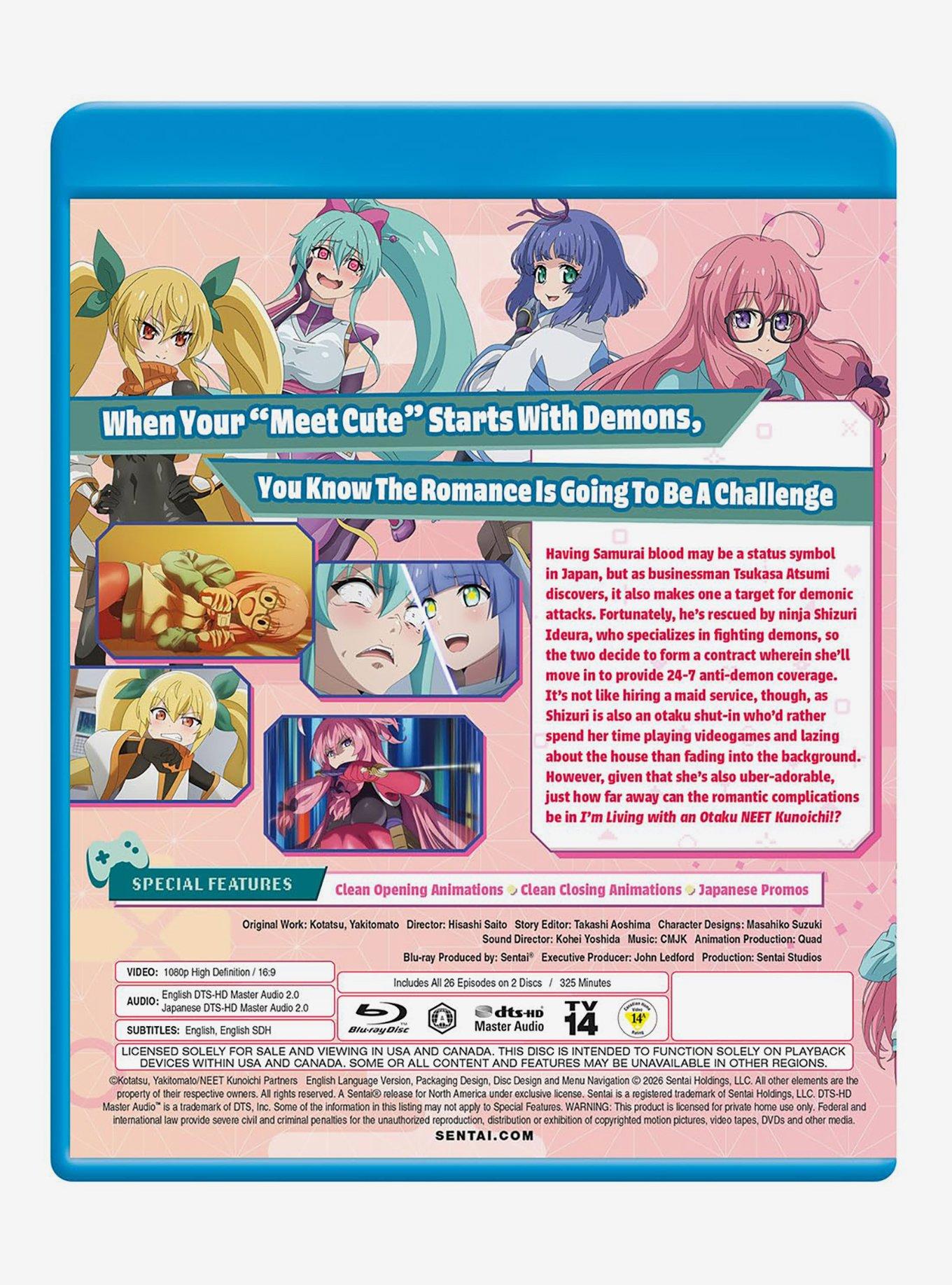 I'm Living With An Otaku Neet Kunoichi: Complete Collection Blu-Ray, , hi-res