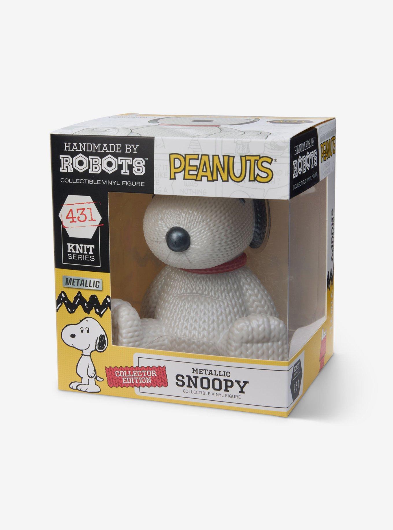 Peanuts Snoopy (Metallic) Handmade by Robots Vinyl Figure, , alternate