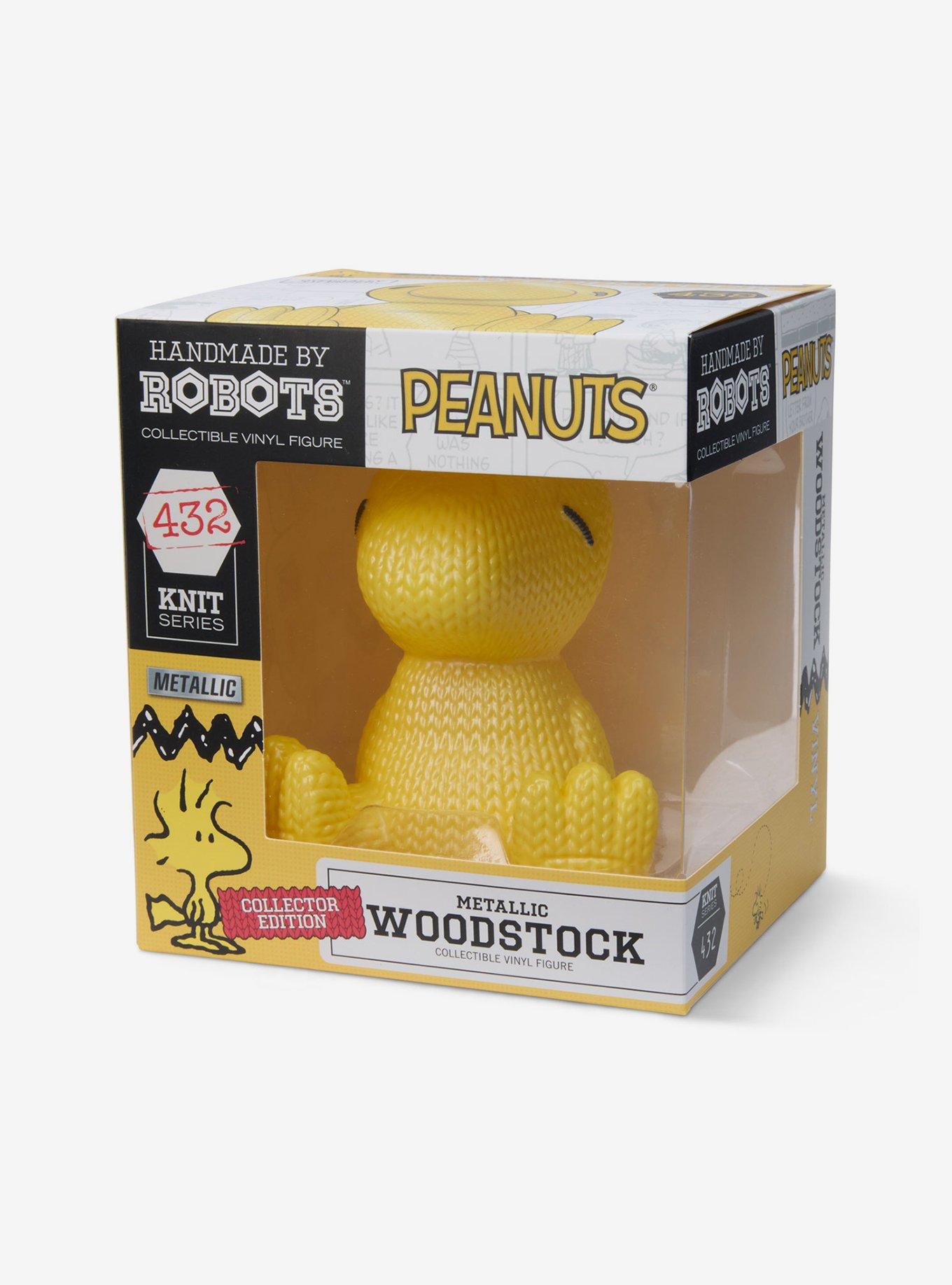 Peanuts Woodstock (Metallic) Handmade by Robots Vinyl Figure, , alternate