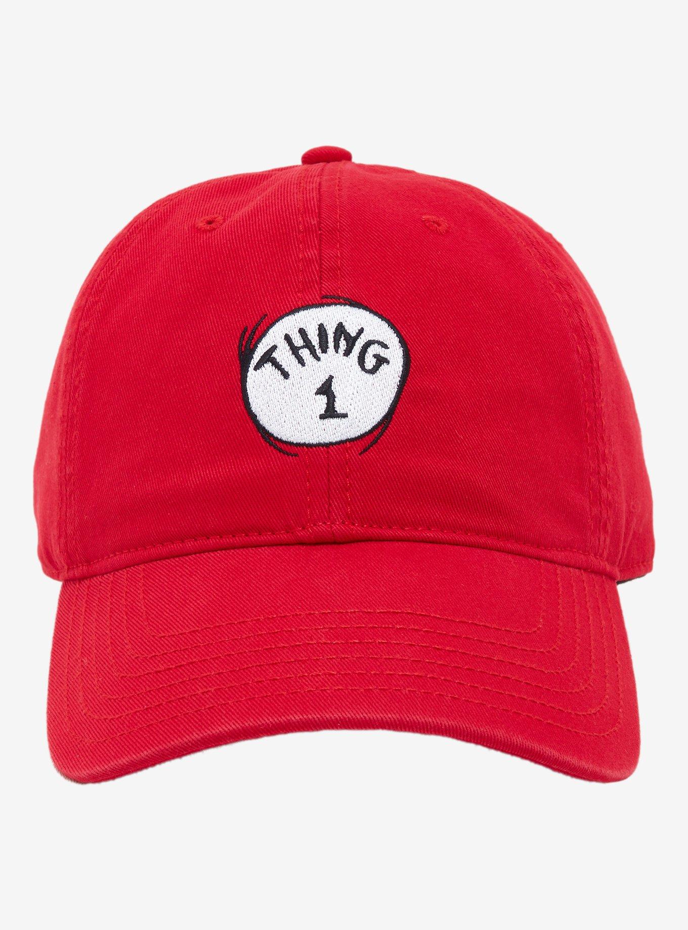 Dr. Seuss The Cat In The Hat Thing 1 Dad Cap, , hi-res