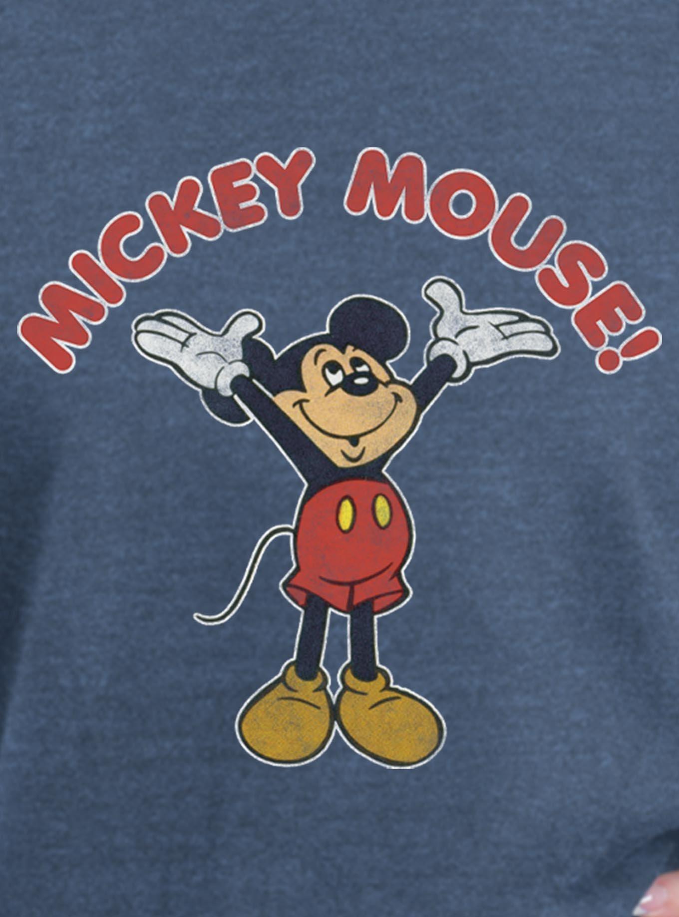 Disney Mickey Mouse Retro Mickey Girls Oversized Sweatshirt, , hi-res