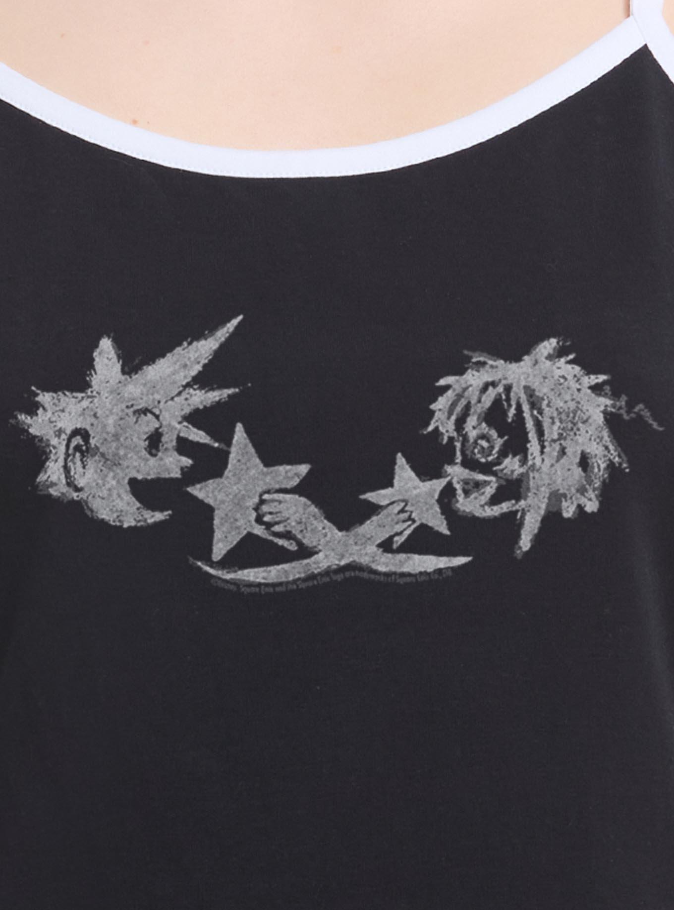 Disney Kingdom Hearts Sora & Kairi Chalk Drawing Girls Cami, , hi-res