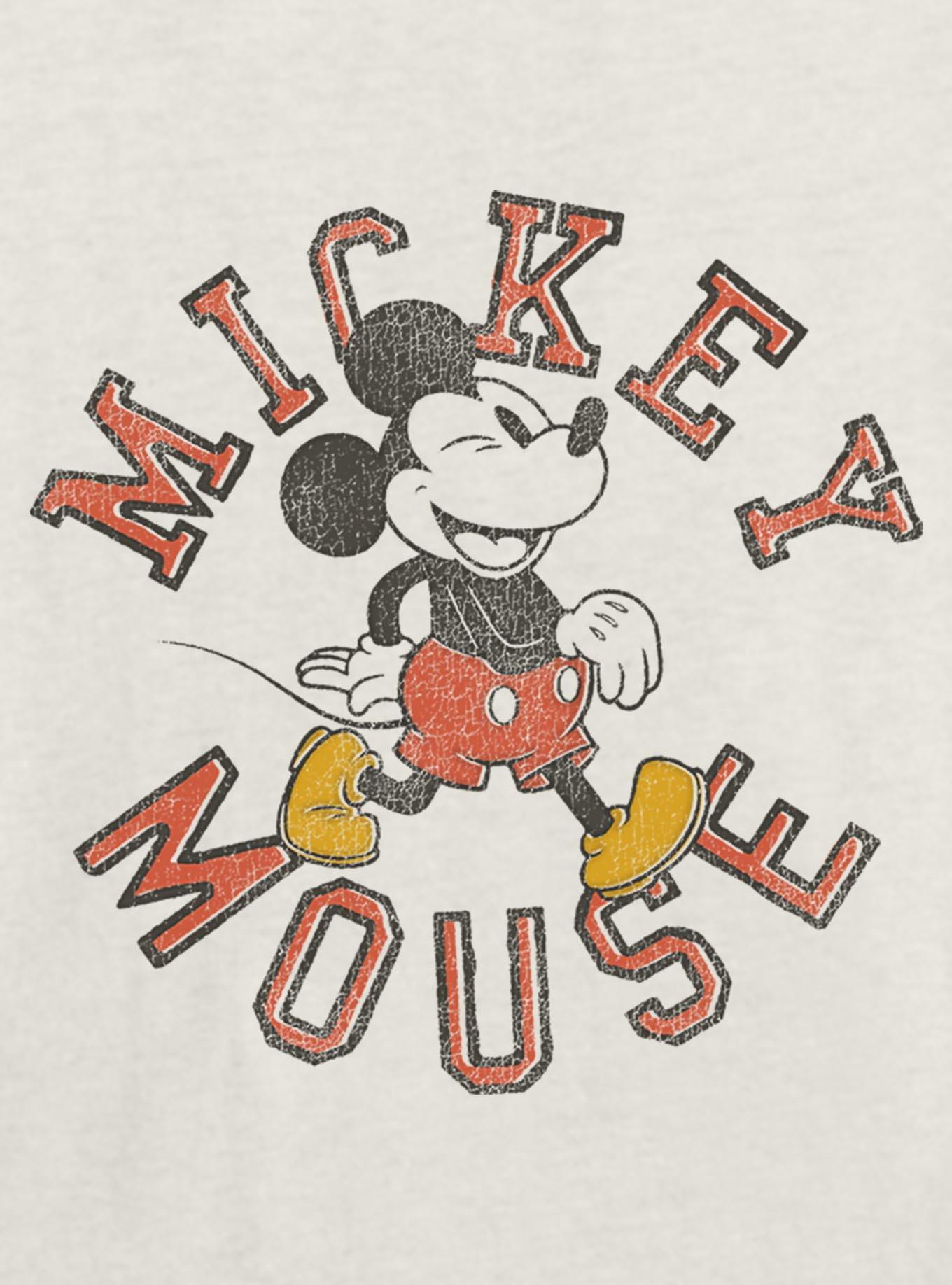 Disney Mickey Mouse Collegiate Mickey Girls Skimmer T-Shirt, , hi-res