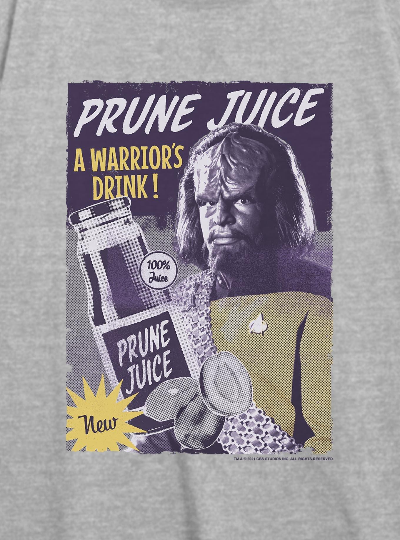 Star Trek Prune Juice Warrior's Drink Girls Oversized T-Shirt, , hi-res