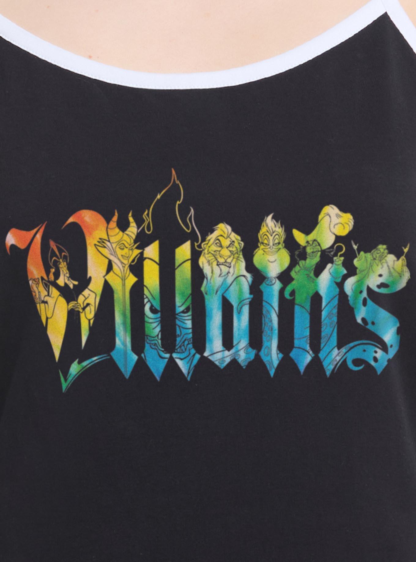 Disney Villains Character Letter Girls Cami, , hi-res
