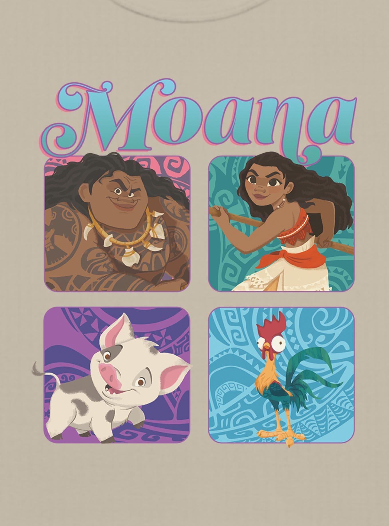 Disney Moana Boxed Up Characters Girls Baby T-Shirt, , hi-res