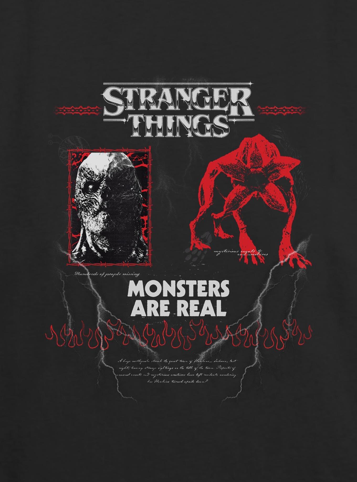Stranger Things Monsters Are Real Girls Skimmer T-Shirt, , hi-res