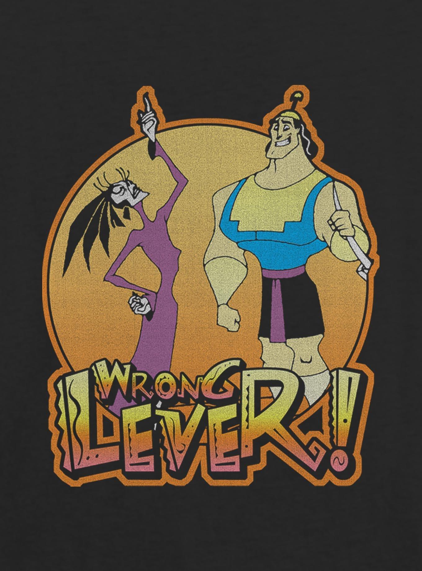 Disney The Emperor's New Groove Wrong Lever Girls Skimmer T-Shirt, , hi-res