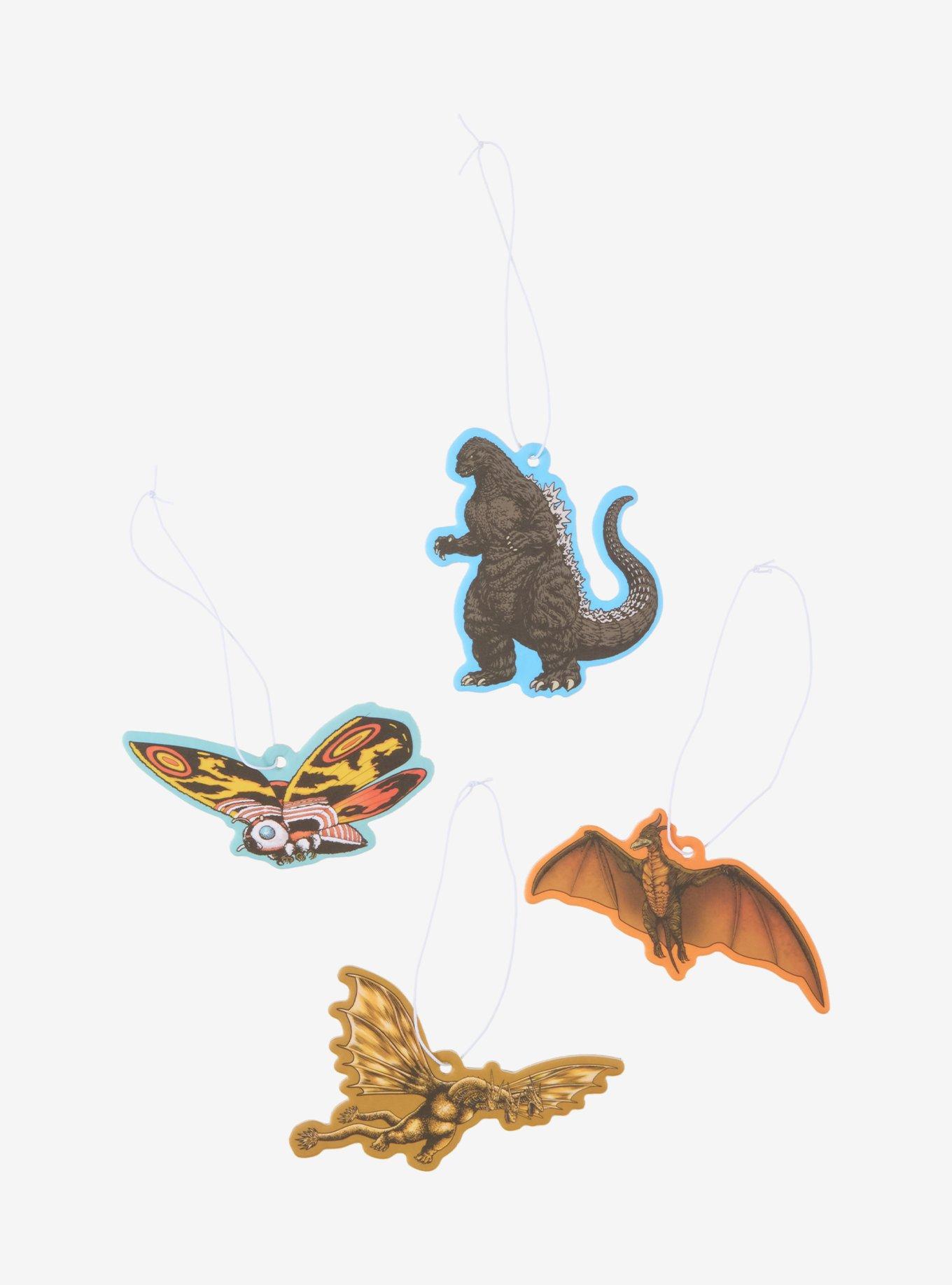 Godzilla & Friends Set of 4 Multi-Scented Air Fresheners, , alternate - view 3