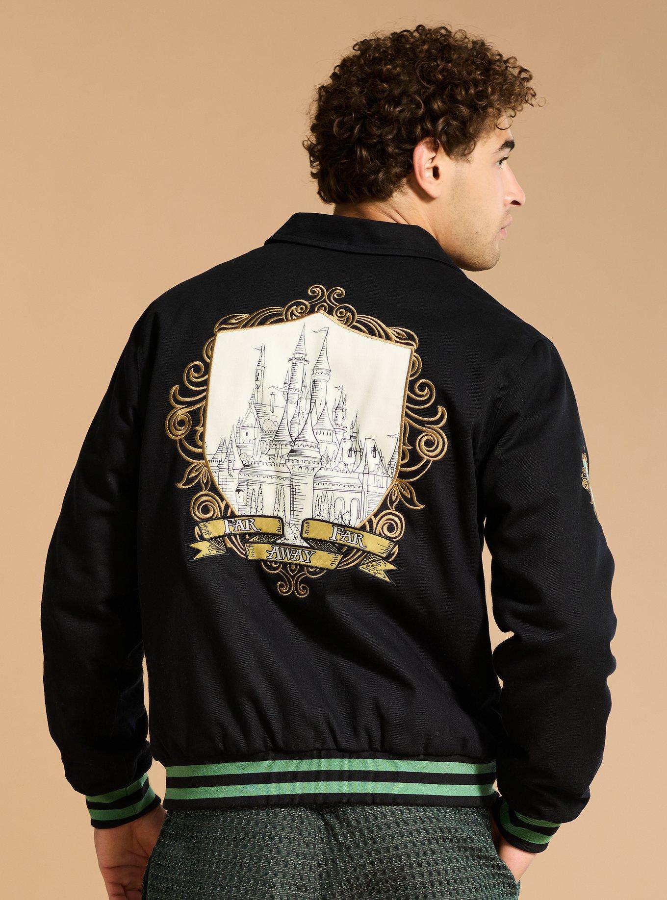 DreamWorks Shrek Far Far Away Bomber Jacket - BoxLunch Exclusive, BLACK, alternate - view 2