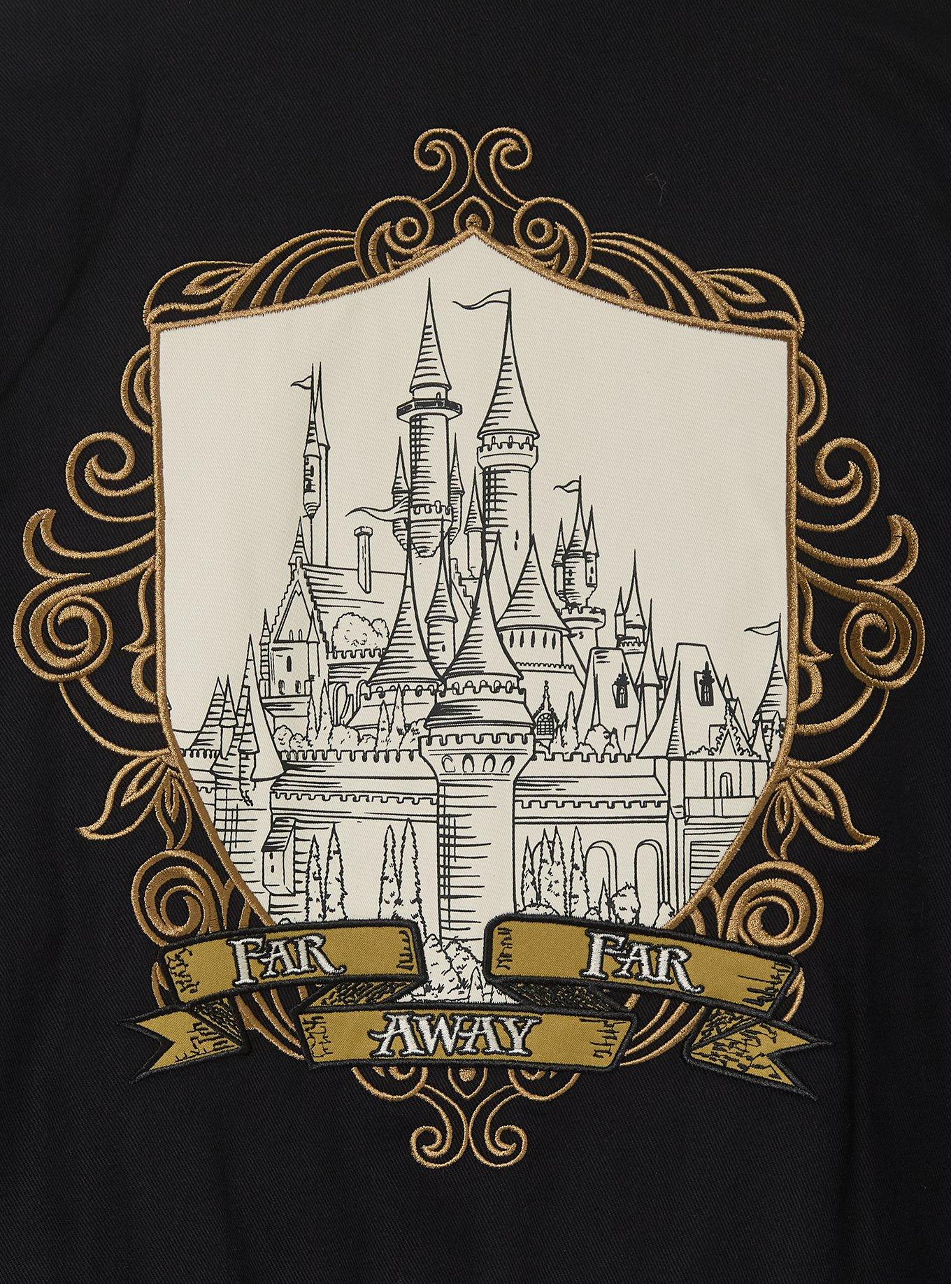 DreamWorks Shrek Far Far Away Bomber Jacket - BoxLunch Exclusive, BLACK, alternate - view 6