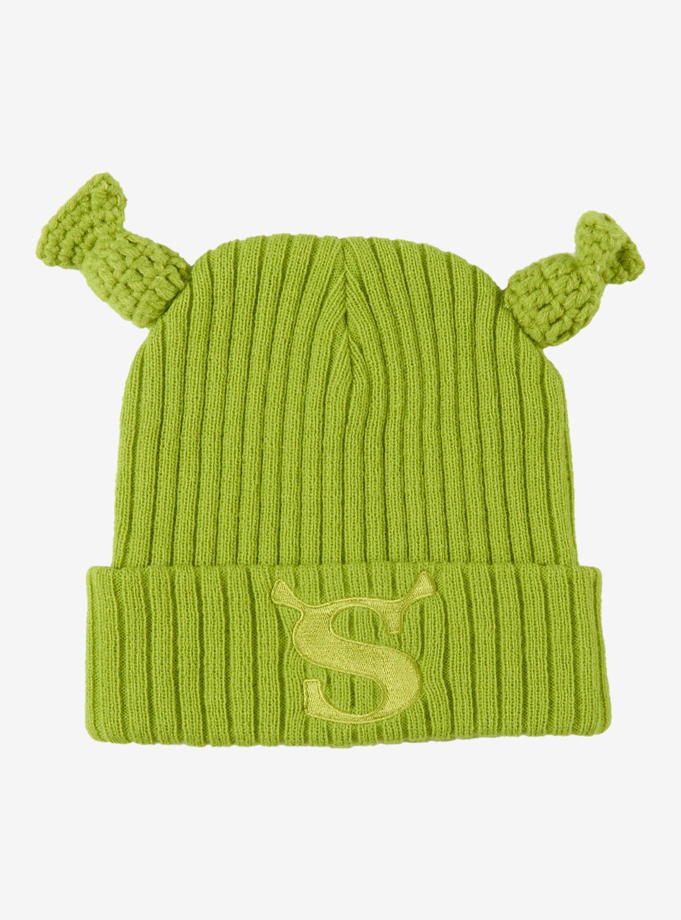 DreamWorks Shrek Ears Ribbed Knit Beanie - BoxLunch Exclusive, , alternate - view 2