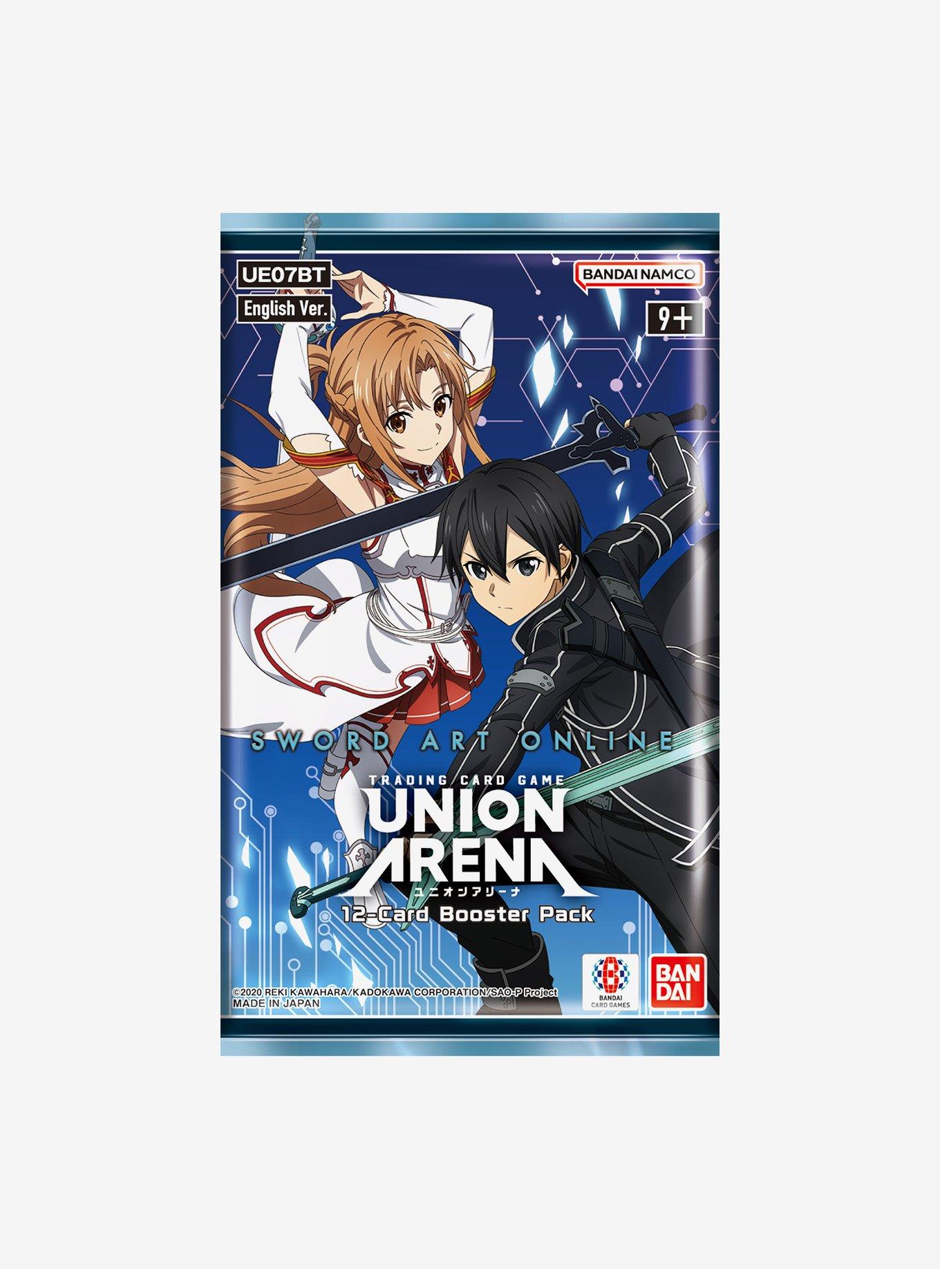 Bandai Namco Union Arena Sword Art Online Trading Card Game Booster Pack, , hi-res