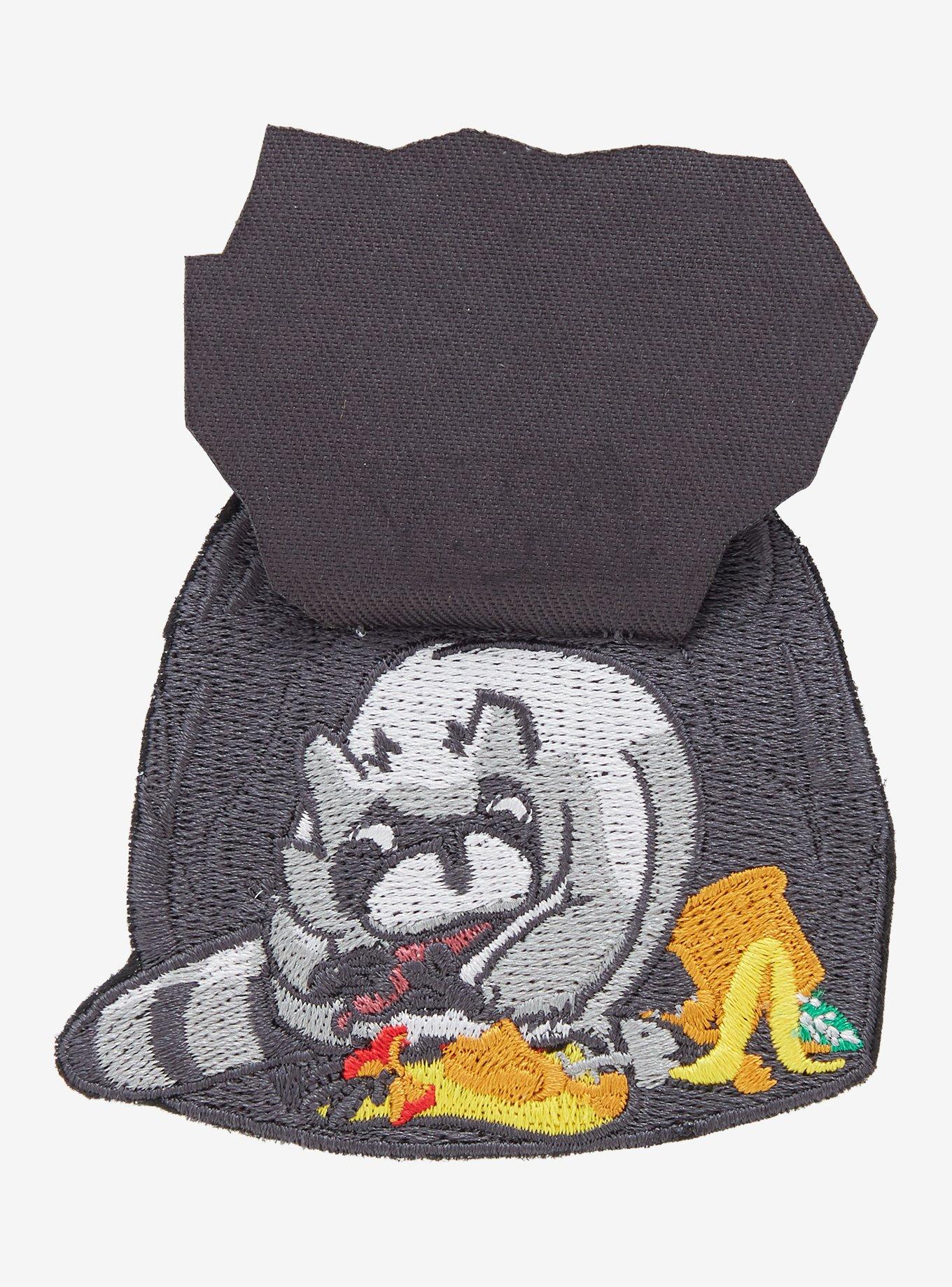 Trash Bag Raccoon Patch, , hi-res