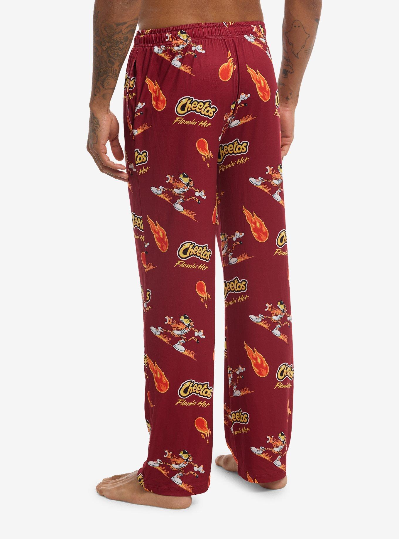 Cheetos Flamin' Hot Logos Pajama Pants, MULTI, alternate - view 2